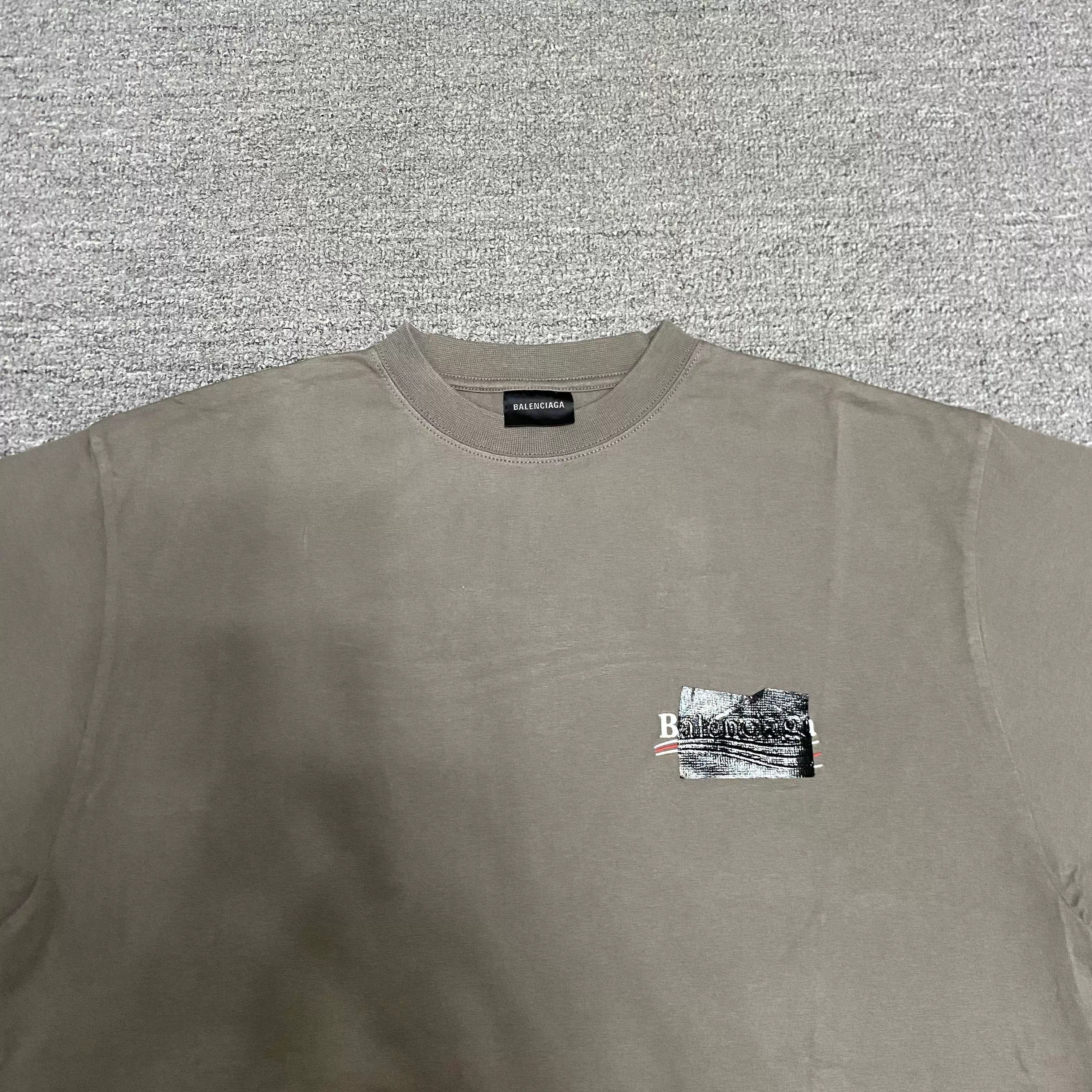 Balenciaga Balenciaga Cola Wave Short Sleeve Size US S / EU 44-46 / 1 - 4 Thumbnail
