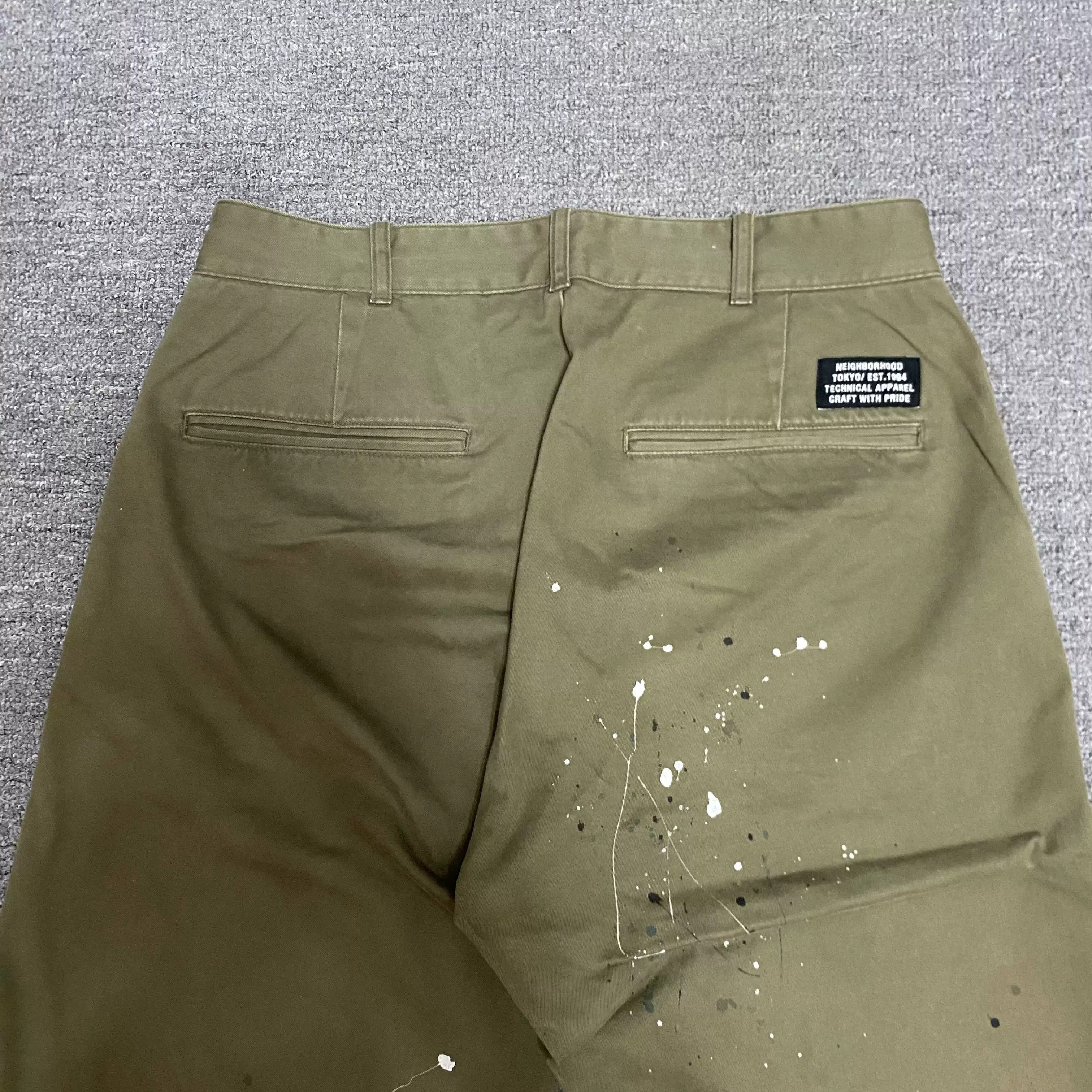 Neighborhood NEIGHBORHOOD 22AW Washed Splatter Casual Pants Size US 30 / EU 46 - 3 Thumbnail