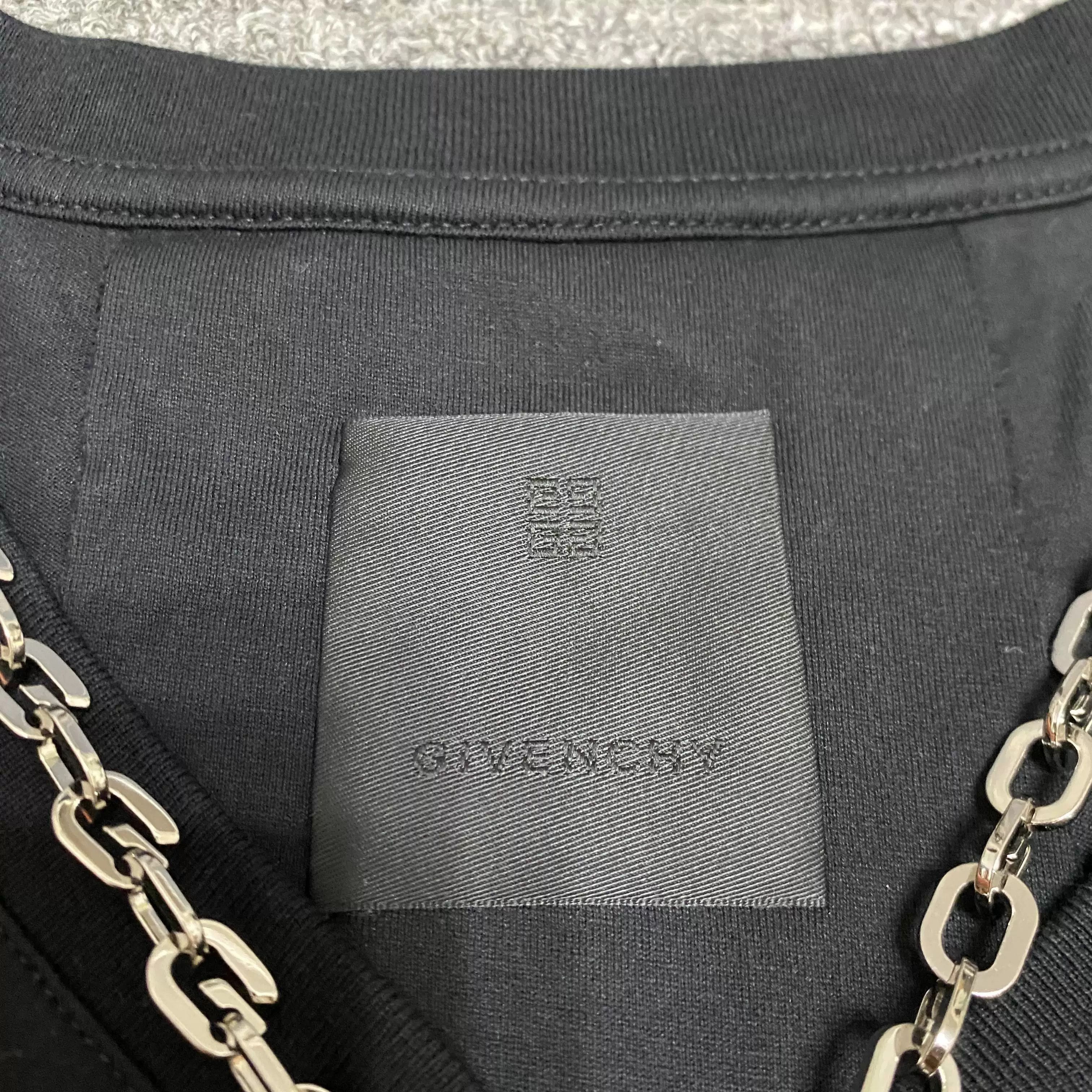 Givenchy GIVENCHY Chain Short-Sleeve Top Size US XXL / EU 58 / 5 - 5 Thumbnail