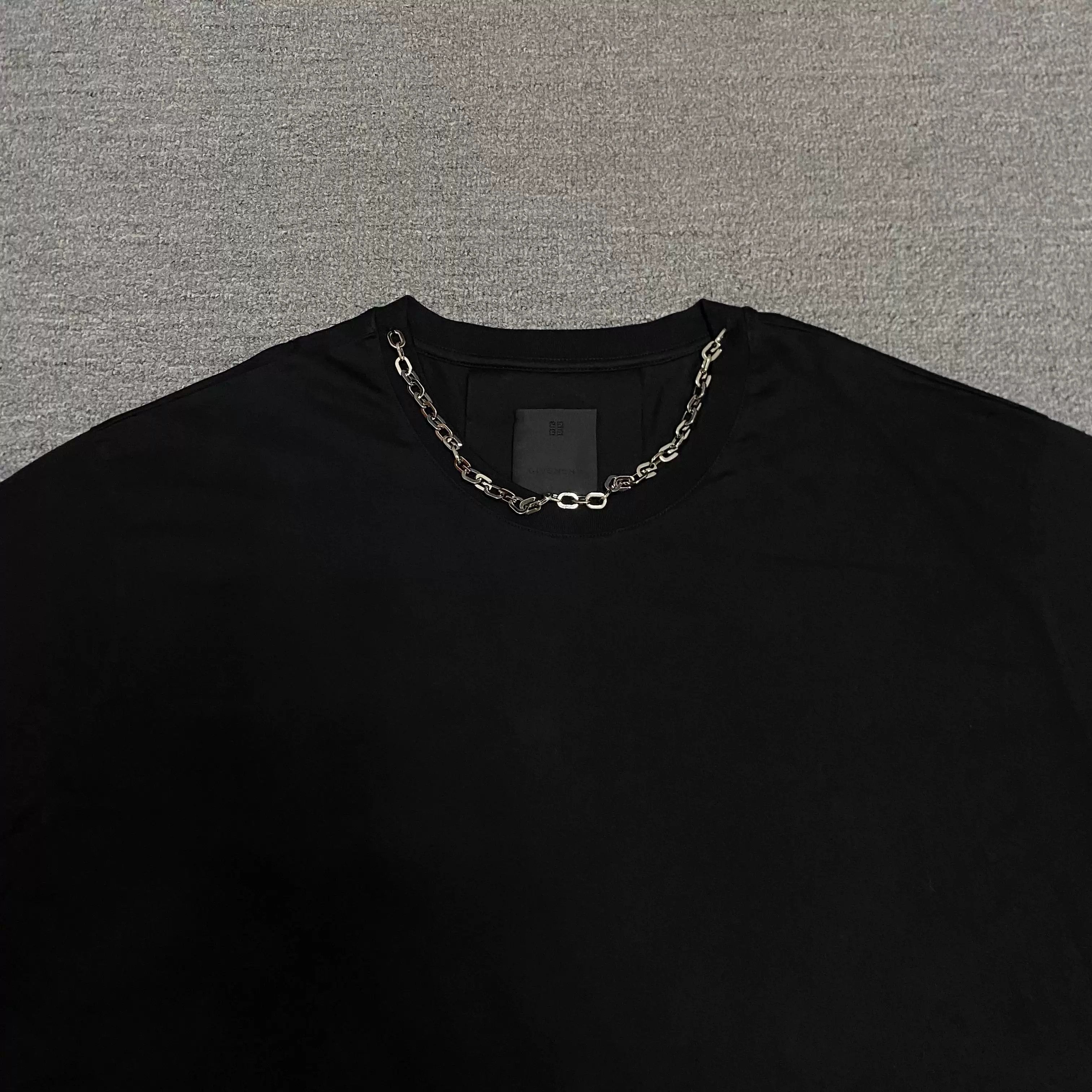 Givenchy GIVENCHY Chain Short-Sleeve Top Size US XXL / EU 58 / 5 - 4 Thumbnail