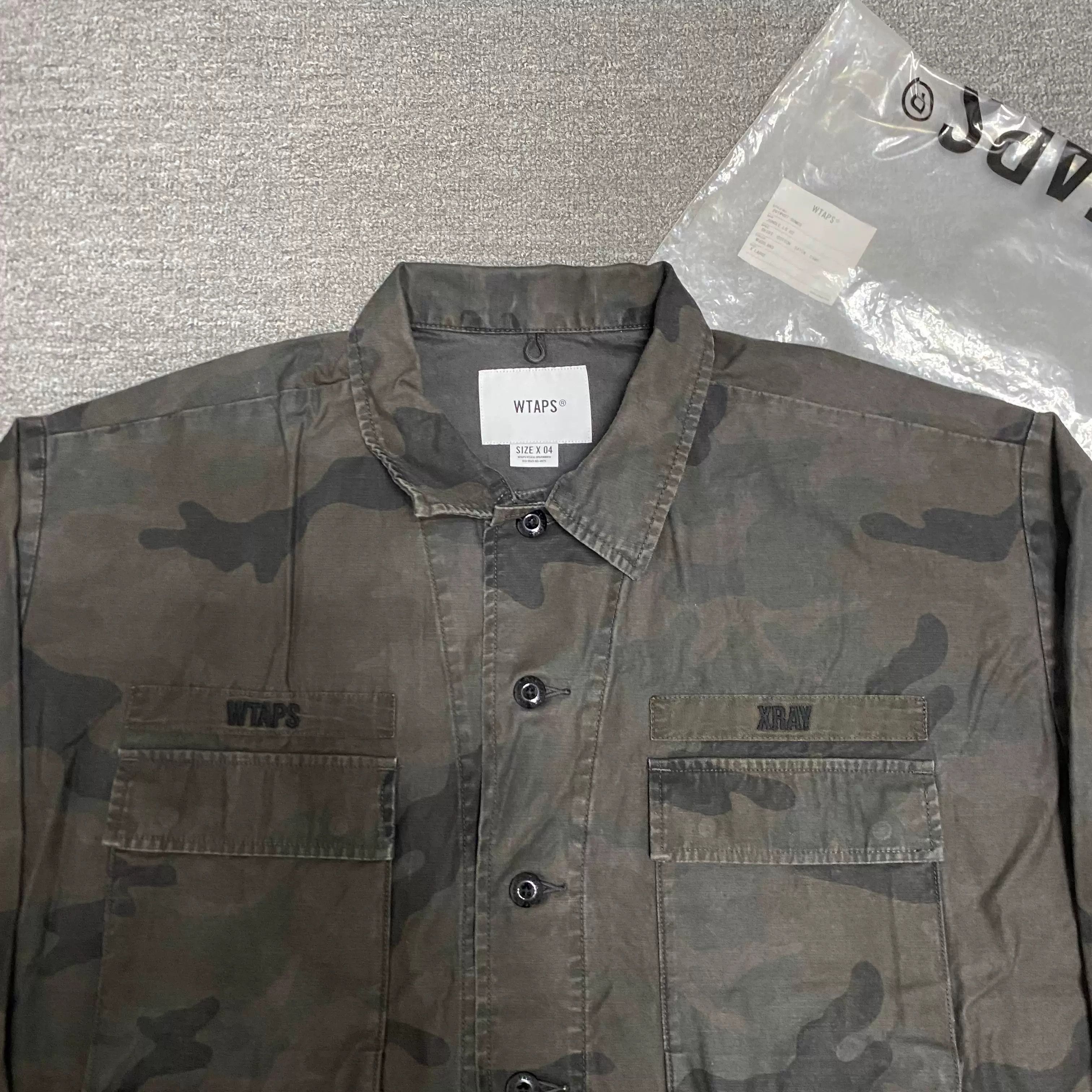 Wtaps WTAPS 20SS JUNGLE Camo Washed Jacket Size US XL / EU 56 / 4 - 4 Thumbnail