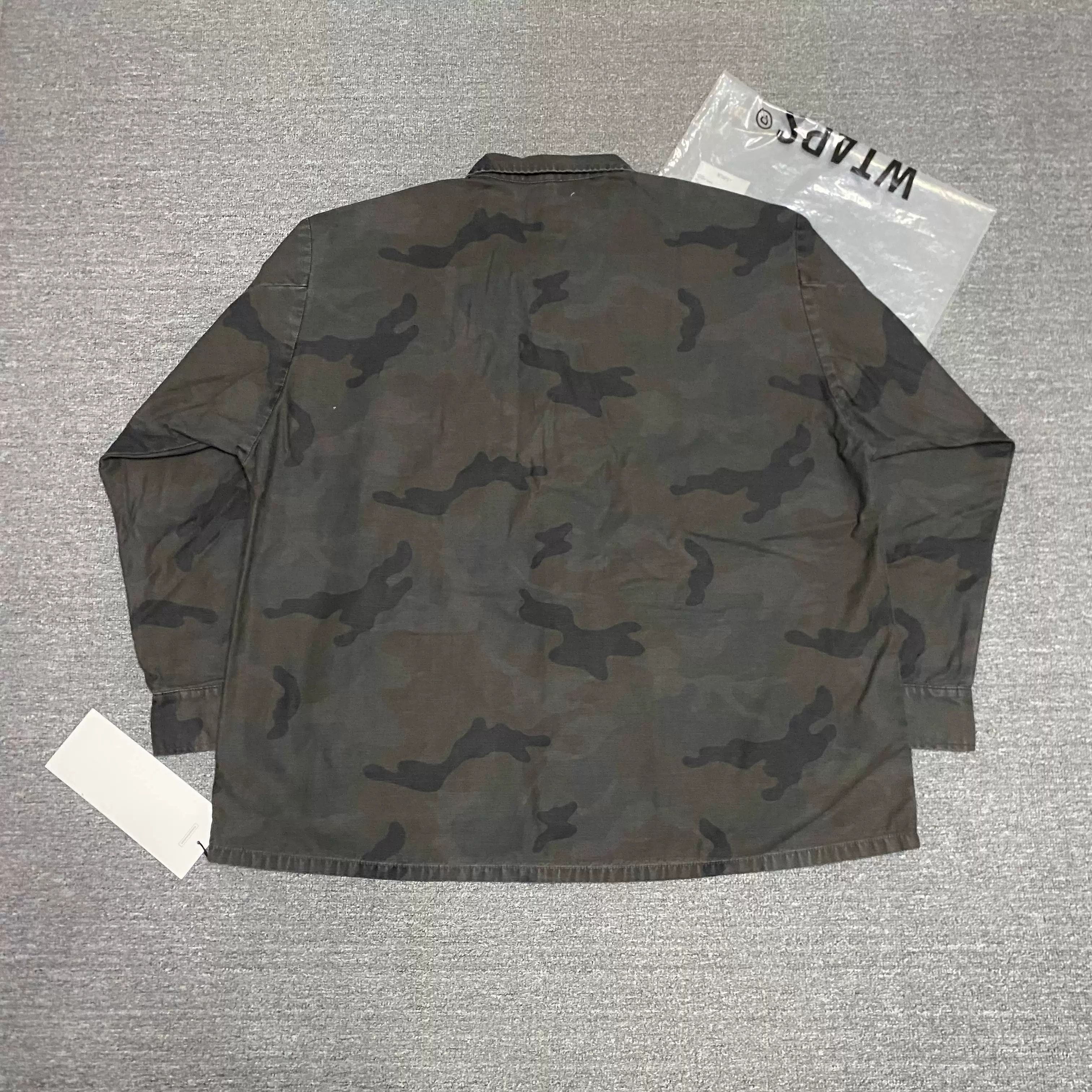 Wtaps WTAPS 20SS JUNGLE Camo Washed Jacket Size US XL / EU 56 / 4 - 3 Thumbnail