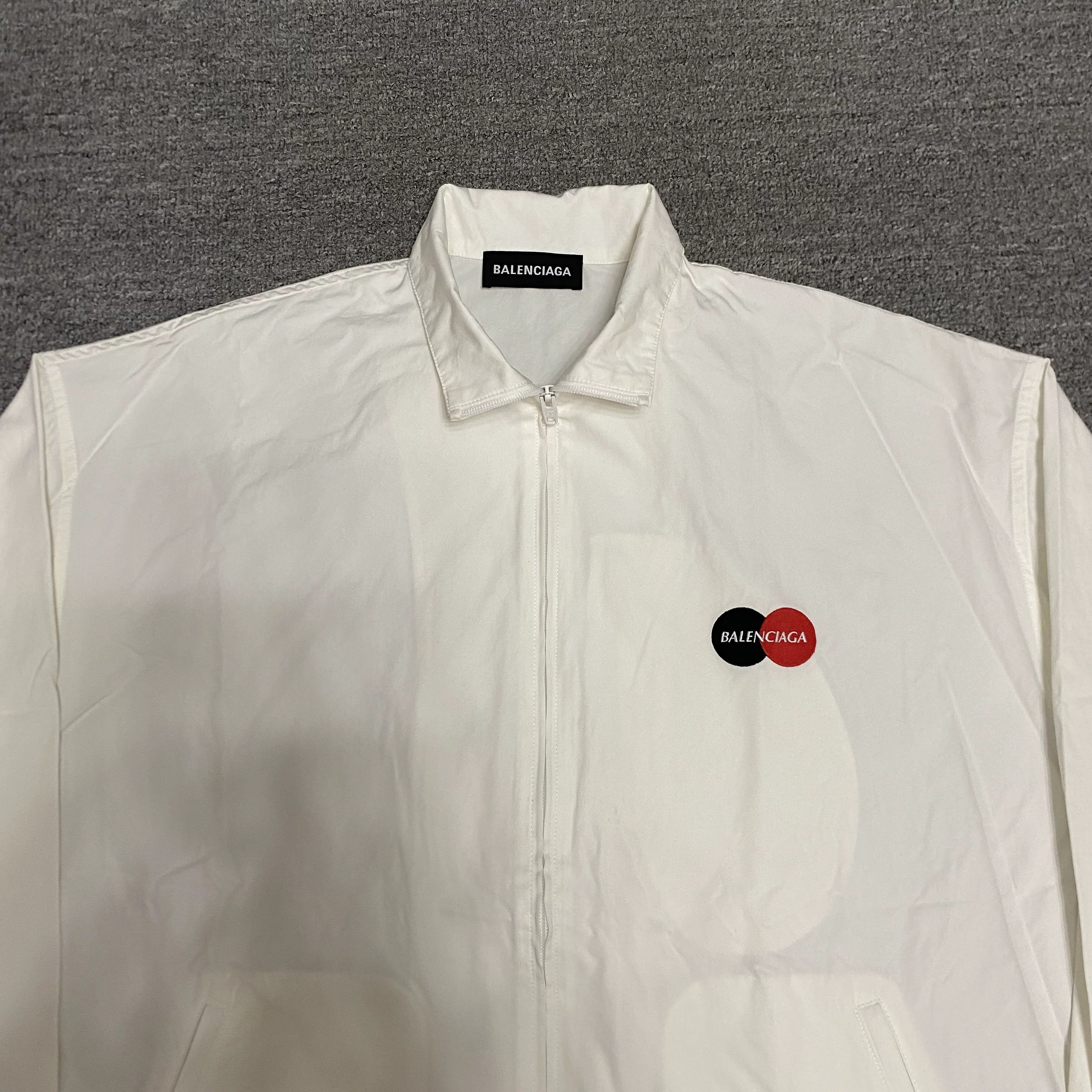 Balenciaga Balenciaga Mastercard Logo Windbreaker Size US S / EU 44-46 / 1 - 4 Thumbnail