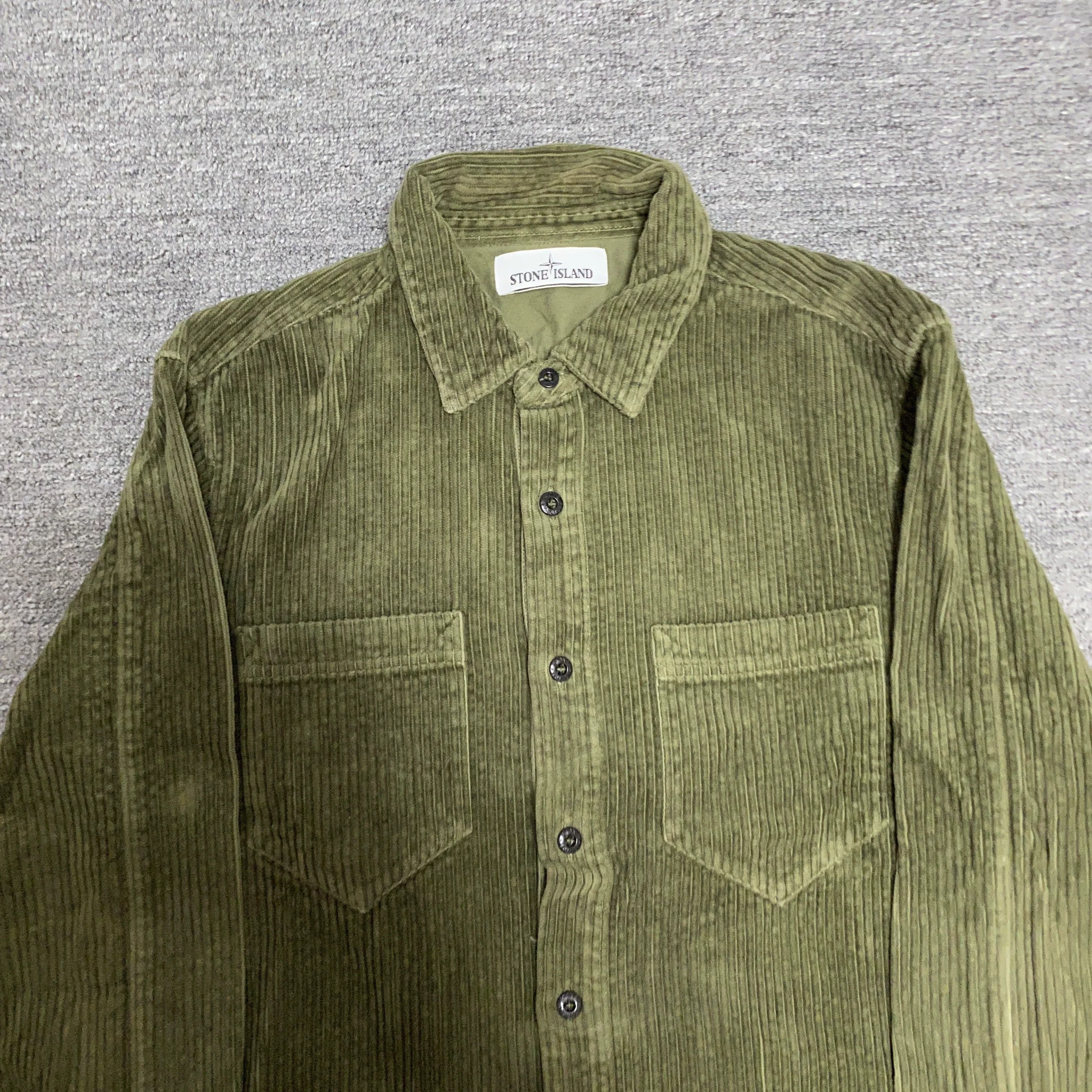 Stone Island Stone Island Embroidered Corduroy Jacket Size US M / EU 48-50 / 2 - 4 Thumbnail