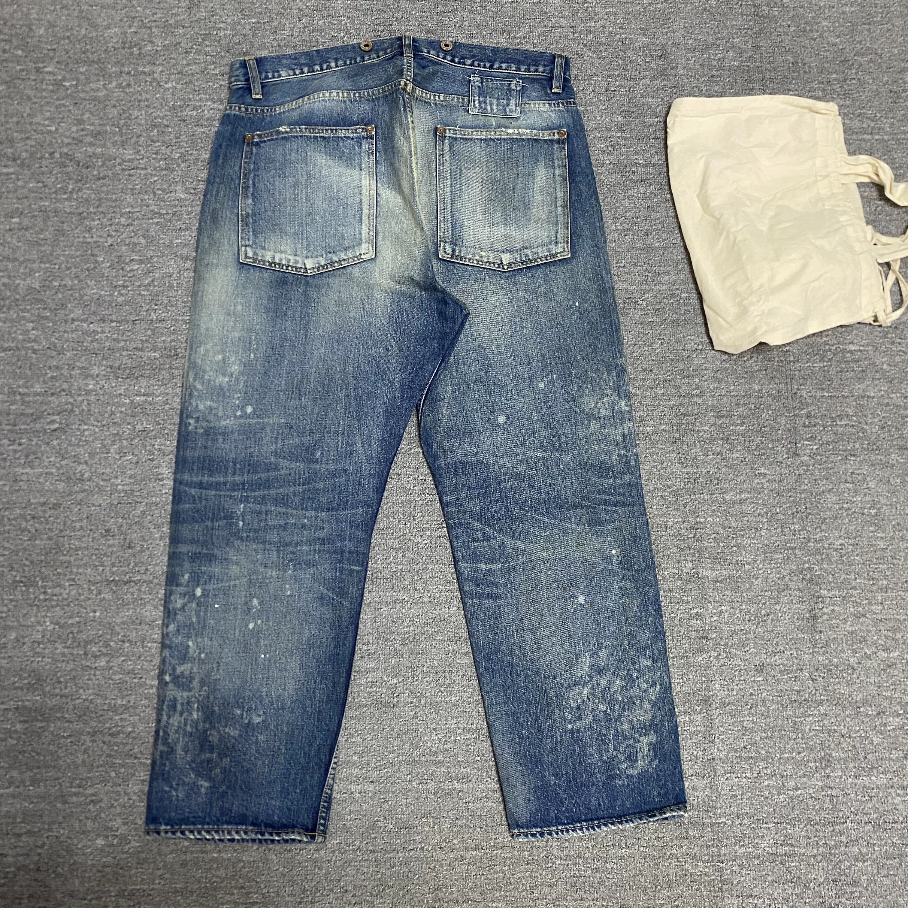 Madness MADNESS 23AW Japanese Acid-Wash Jeans Size US 36 / EU 52 - 2 Thumbnail