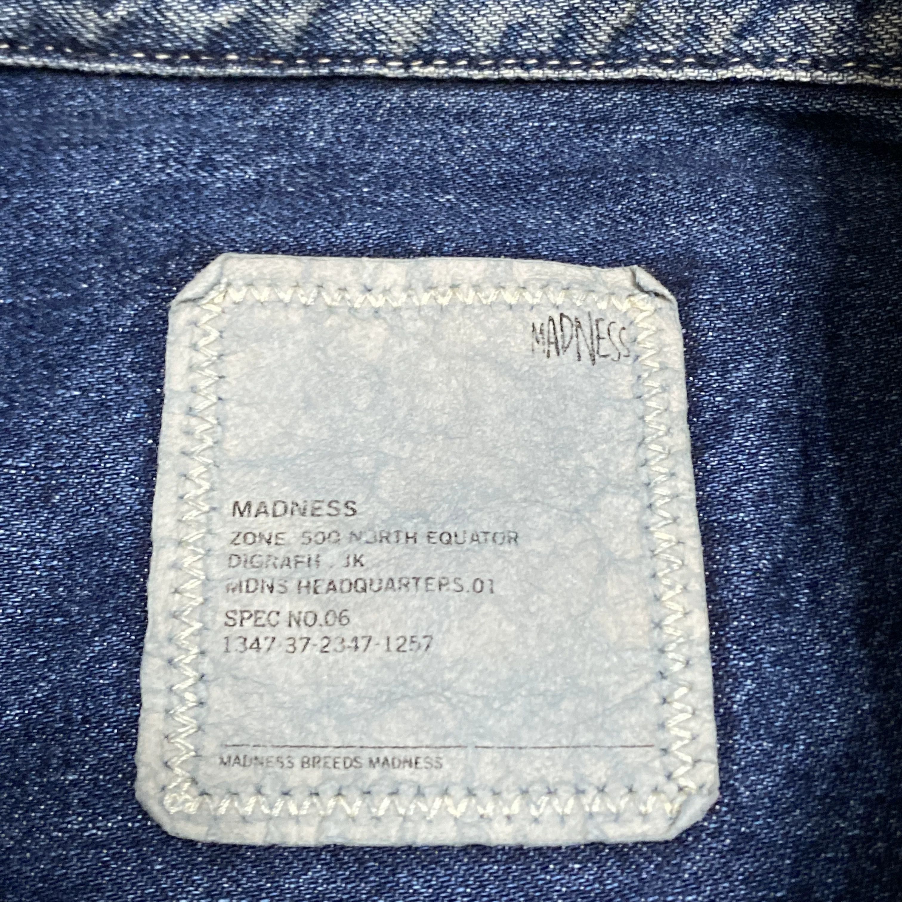 Madness MADNESS 24SS Japan Railroad Denim Jacket Size US S / EU 44-46 / 1 - 5 Thumbnail
