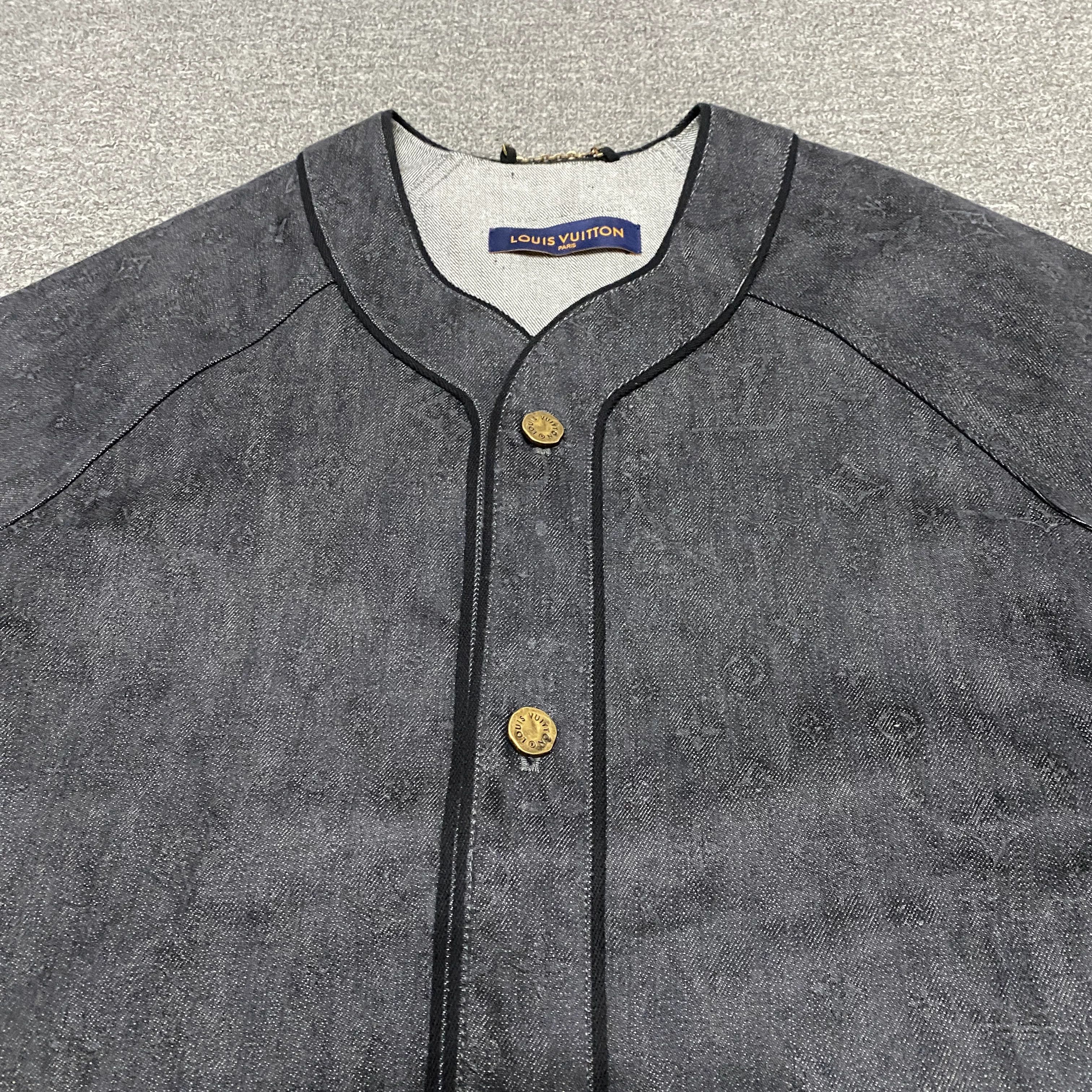 Louis Vuitton Louis Vuitton Monogram Baseball Shirt Size US S / EU 44-46 / 1 - 5 Thumbnail