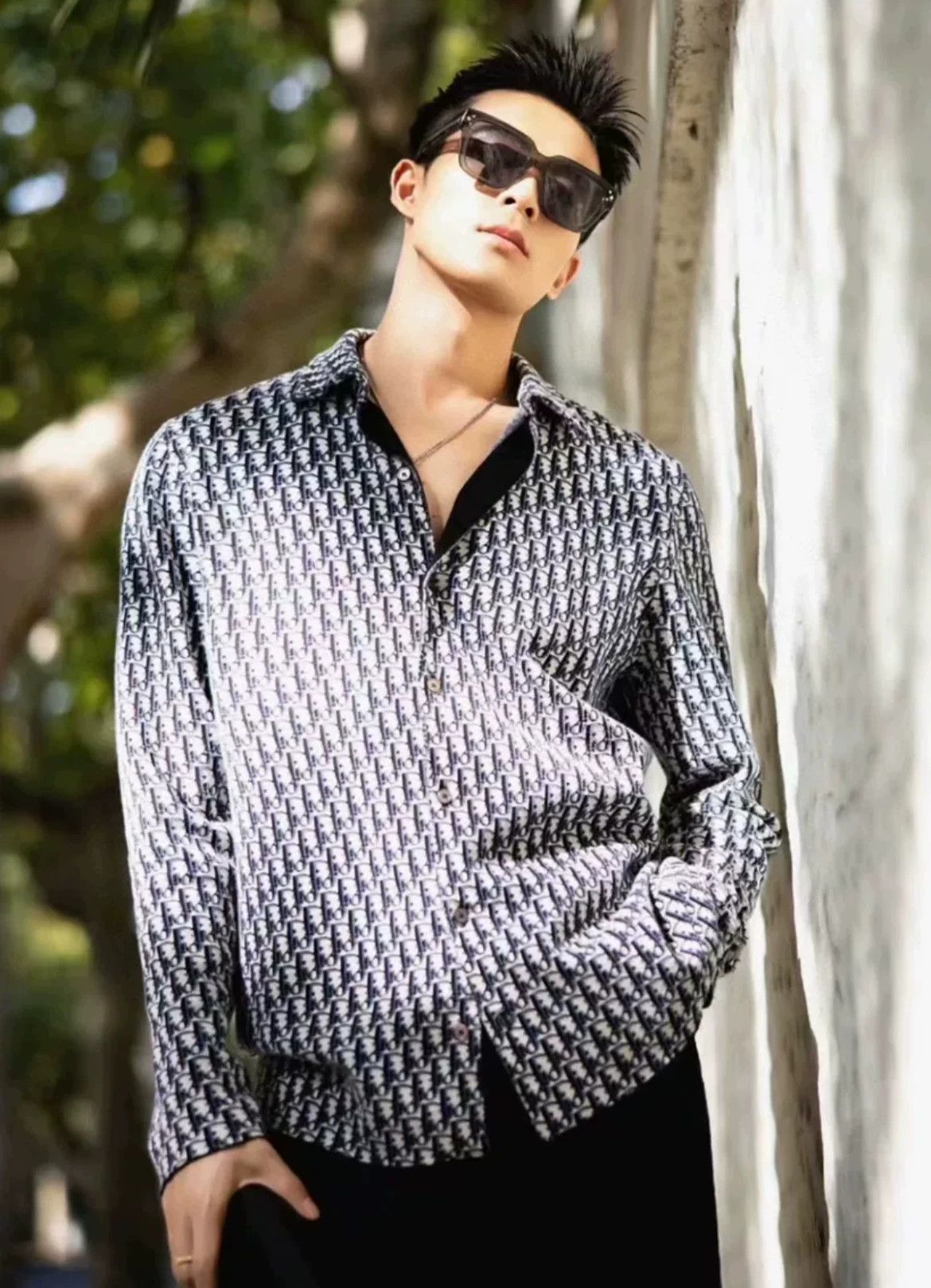 Dior Dior Monogram Knitted Jacket Size US M / EU 48-50 / 2 - 2 Thumbnail