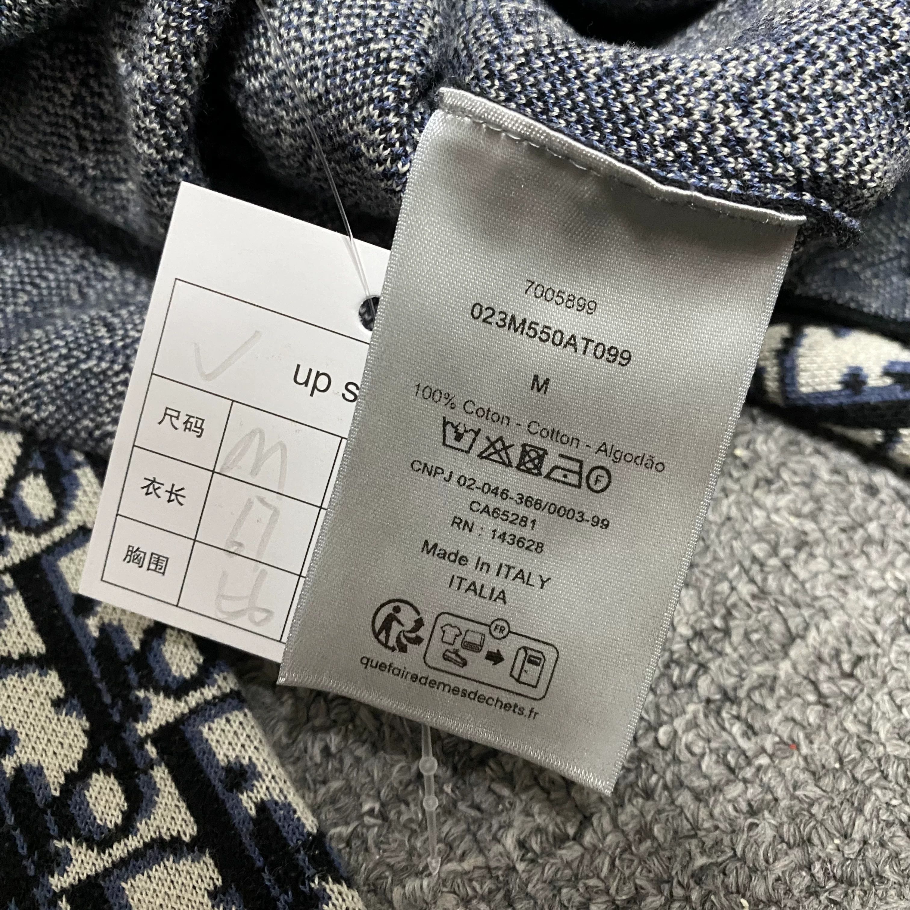 Dior Dior Monogram Knitted Jacket Size US M / EU 48-50 / 2 - 7 Thumbnail