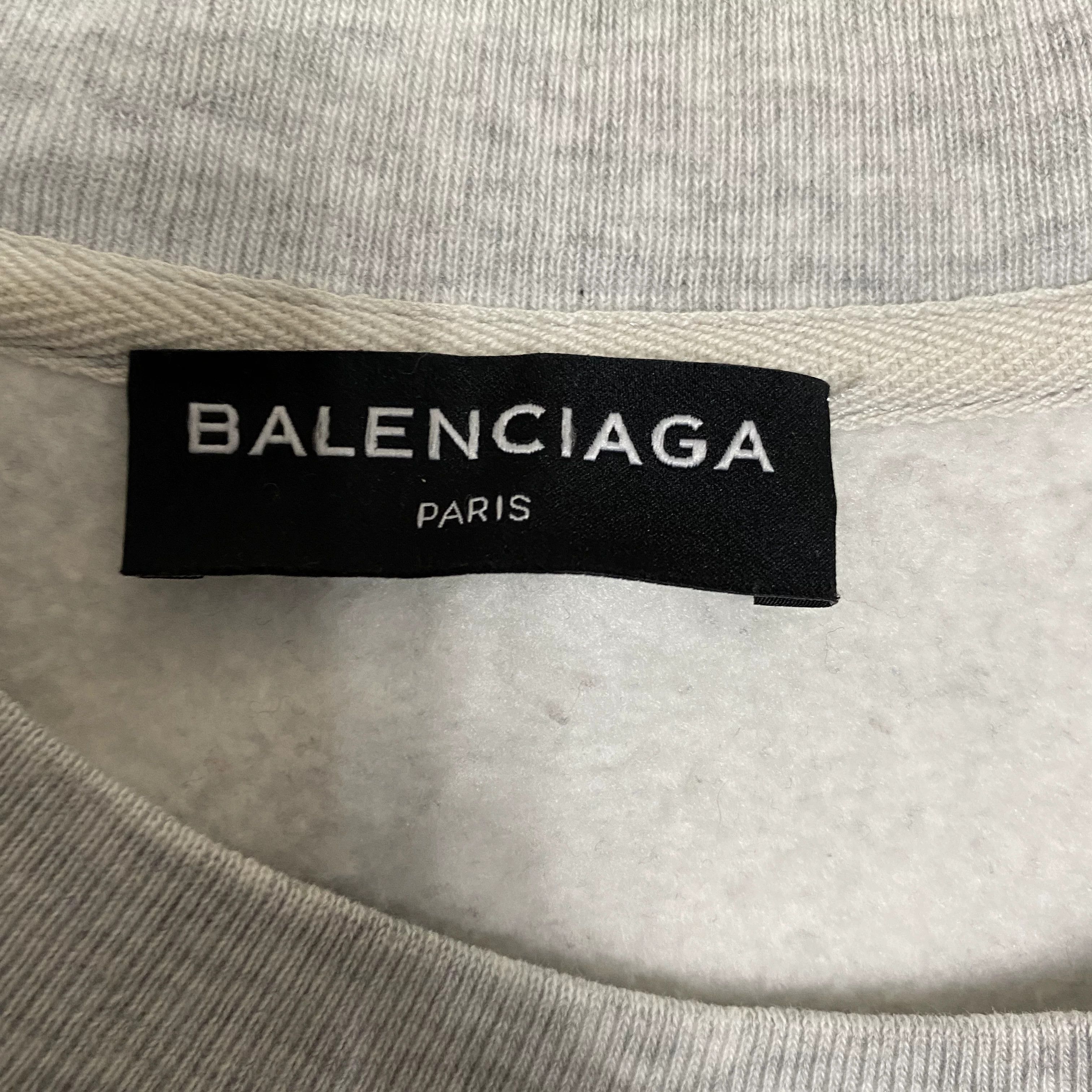Balenciaga BALENCIAGA Paris Tower Sweatshirt Size US S / EU 44-46 / 1 - 4 Thumbnail