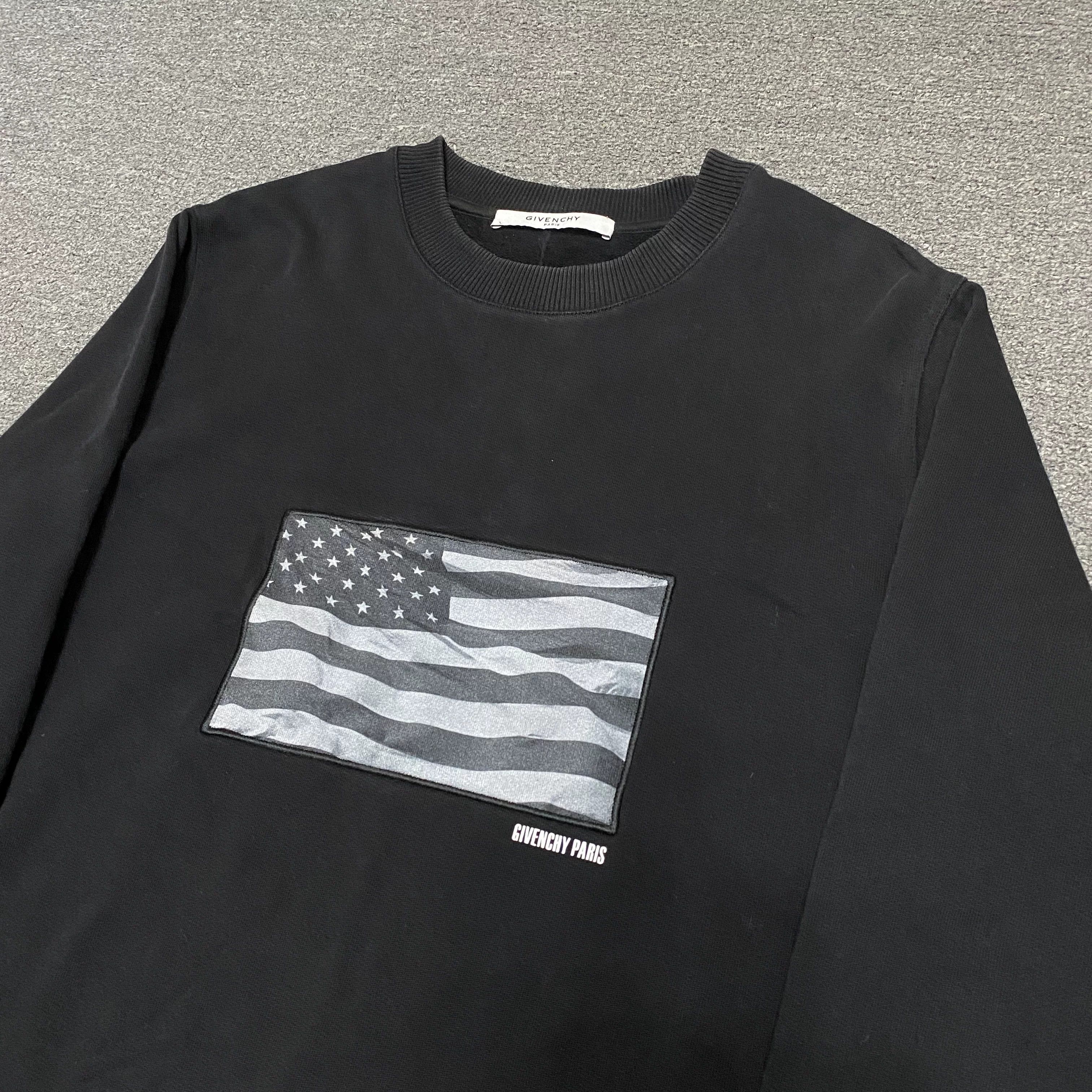 Givenchy GIVENCHY Flag Hoodie Size US S / EU 44-46 / 1 - 3 Thumbnail