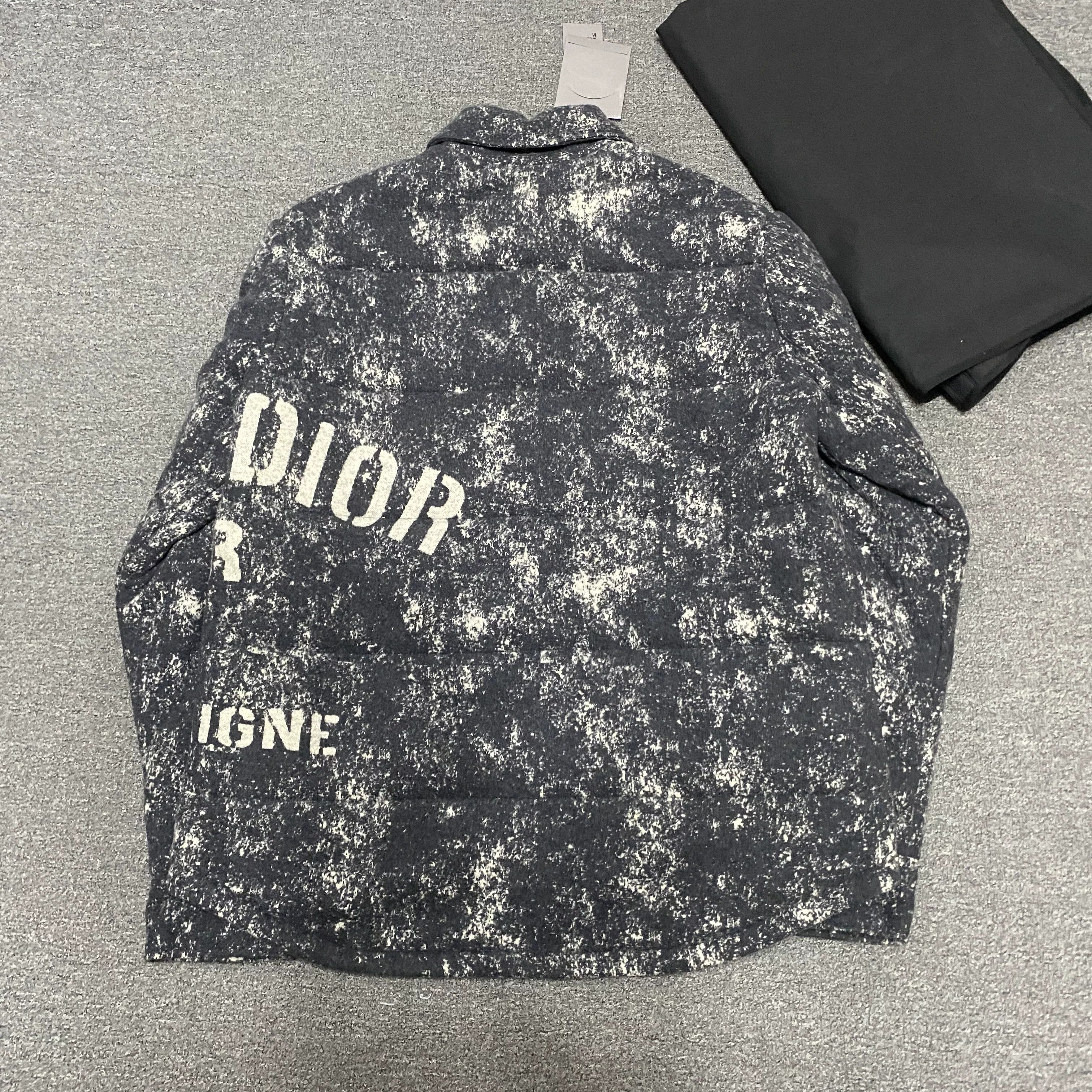 Dior DIOR Snowflake Slogan Puffer Jacket Size US M / EU 48-50 / 2 - 2 Thumbnail