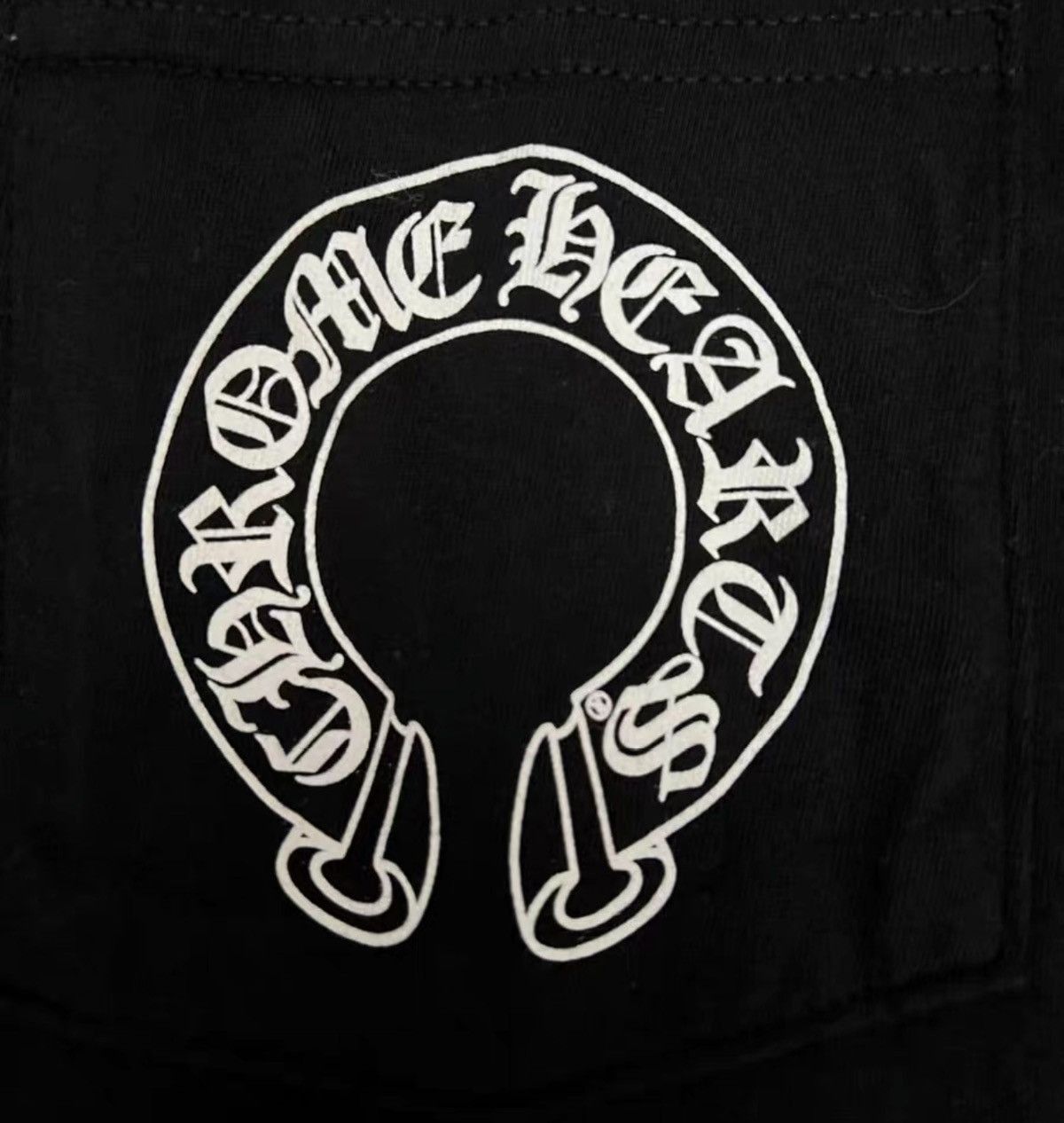 Chrome Hearts Black Short Sleeve T-Shirt with Pocket Logo Size US M / EU 48-50 / 2 - 2 Thumbnail