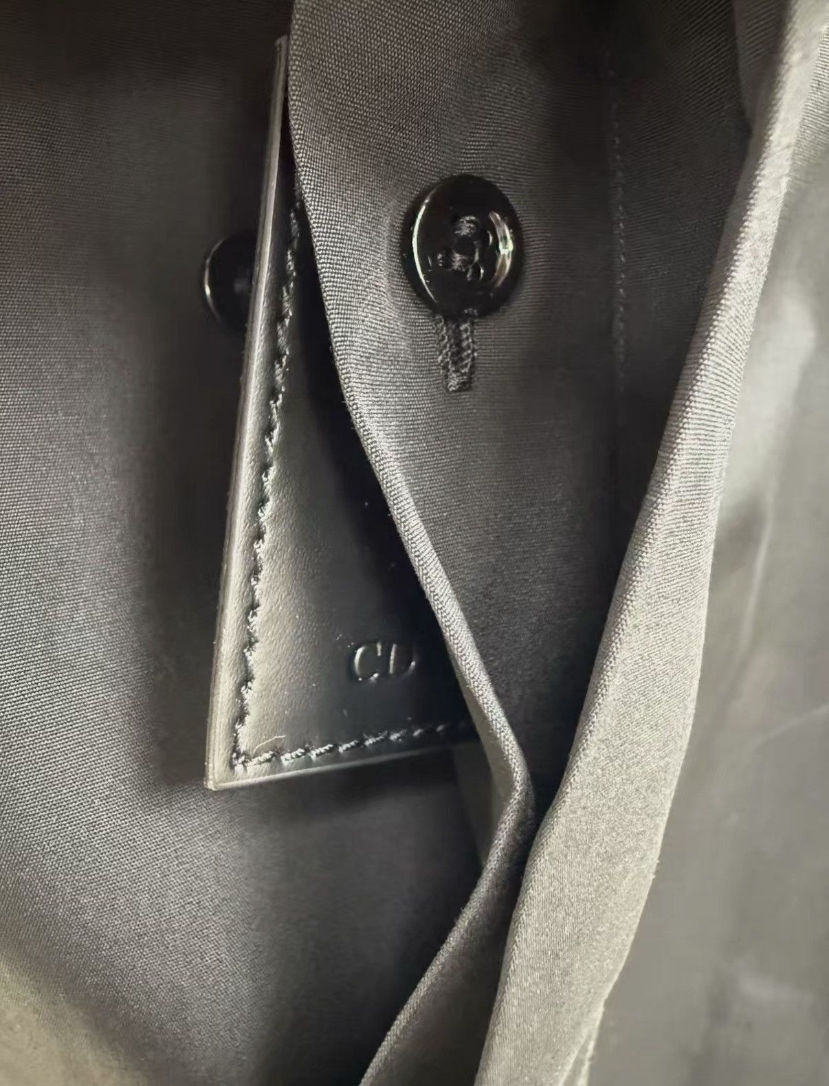 Dior Black Short-Sleeve Button-Up Shirt Size US M / EU 48-50 / 2 - 4 Thumbnail