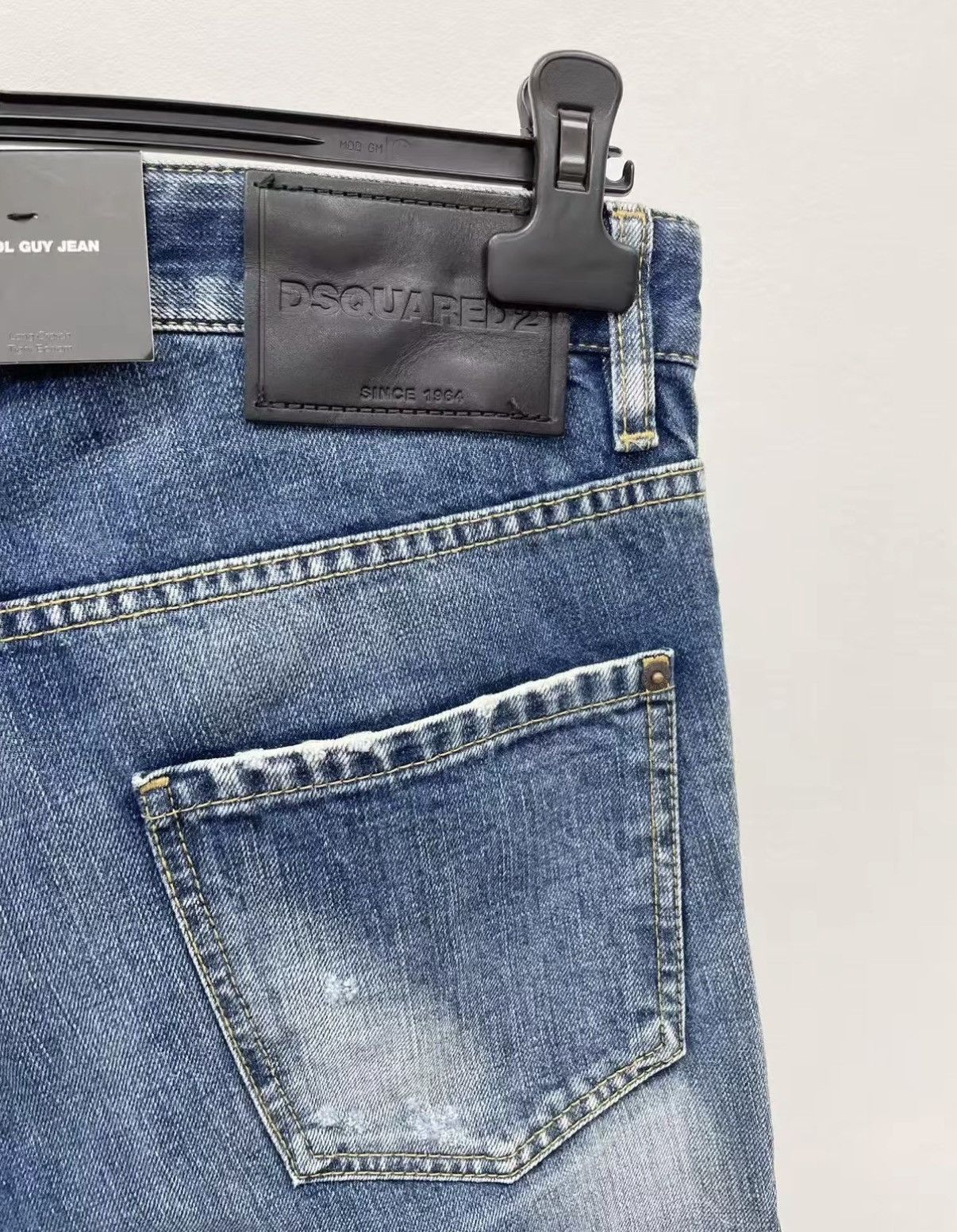 Dsquared2 Blue Distressed Denim Jeans Size 30 Size US 30 / EU 46 - 6 Thumbnail