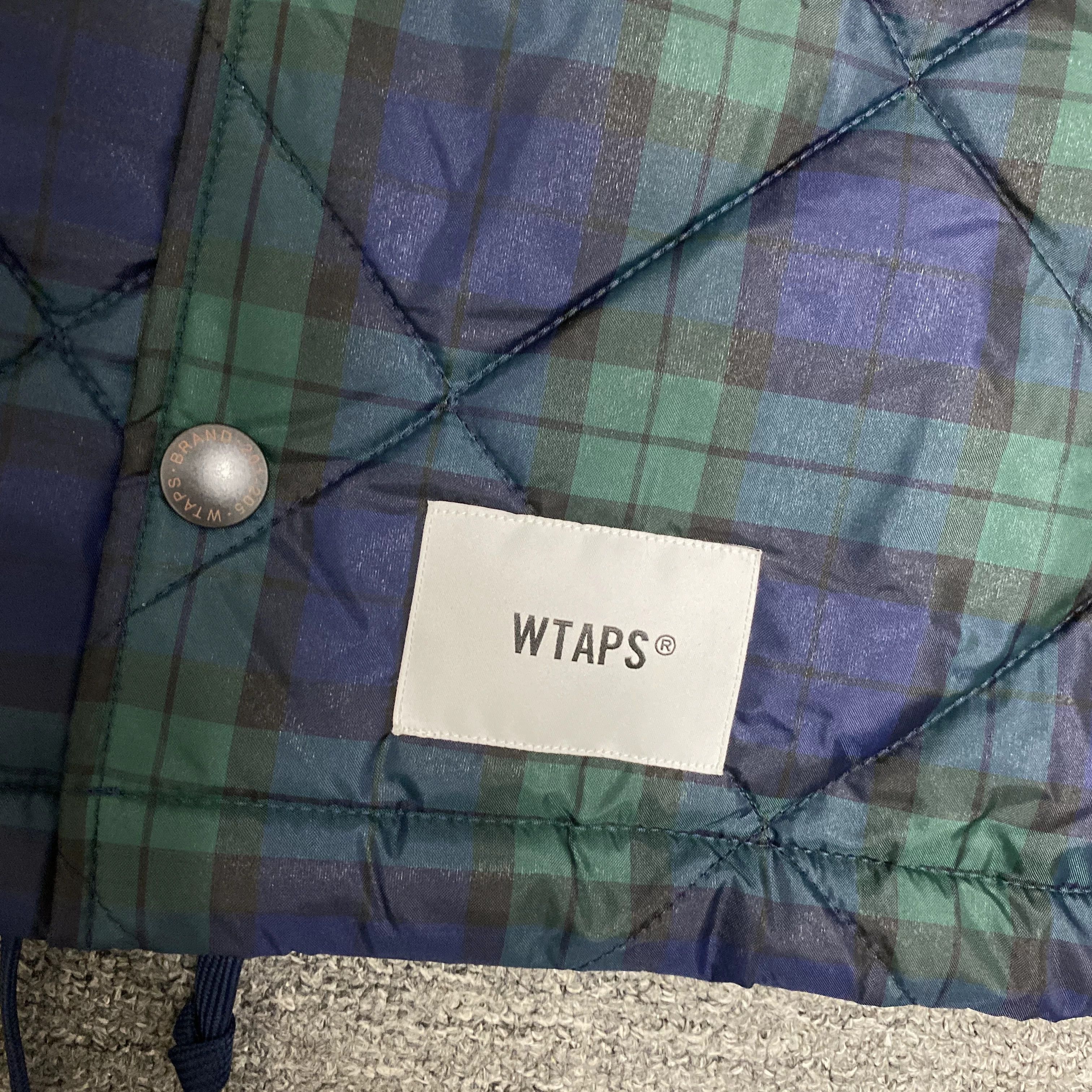 Wtaps WTAPS 22AW CHIEF Plaid Puffer Jacket Size US XL / EU 56 / 4 - 5 Thumbnail