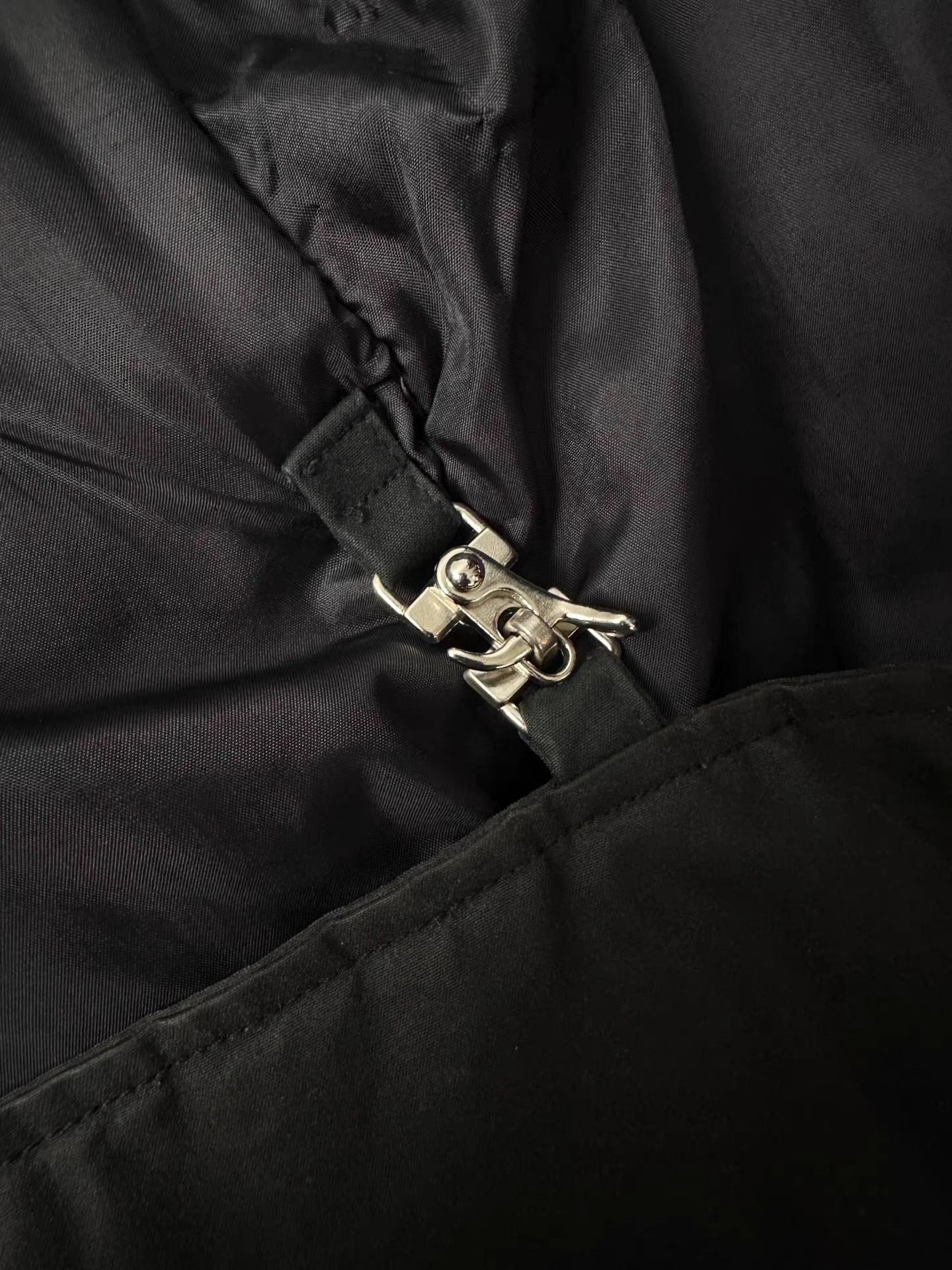 Helmut Lang Black Button-Up Collared Jacket Size US M / EU 48-50 / 2 - 6 Thumbnail
