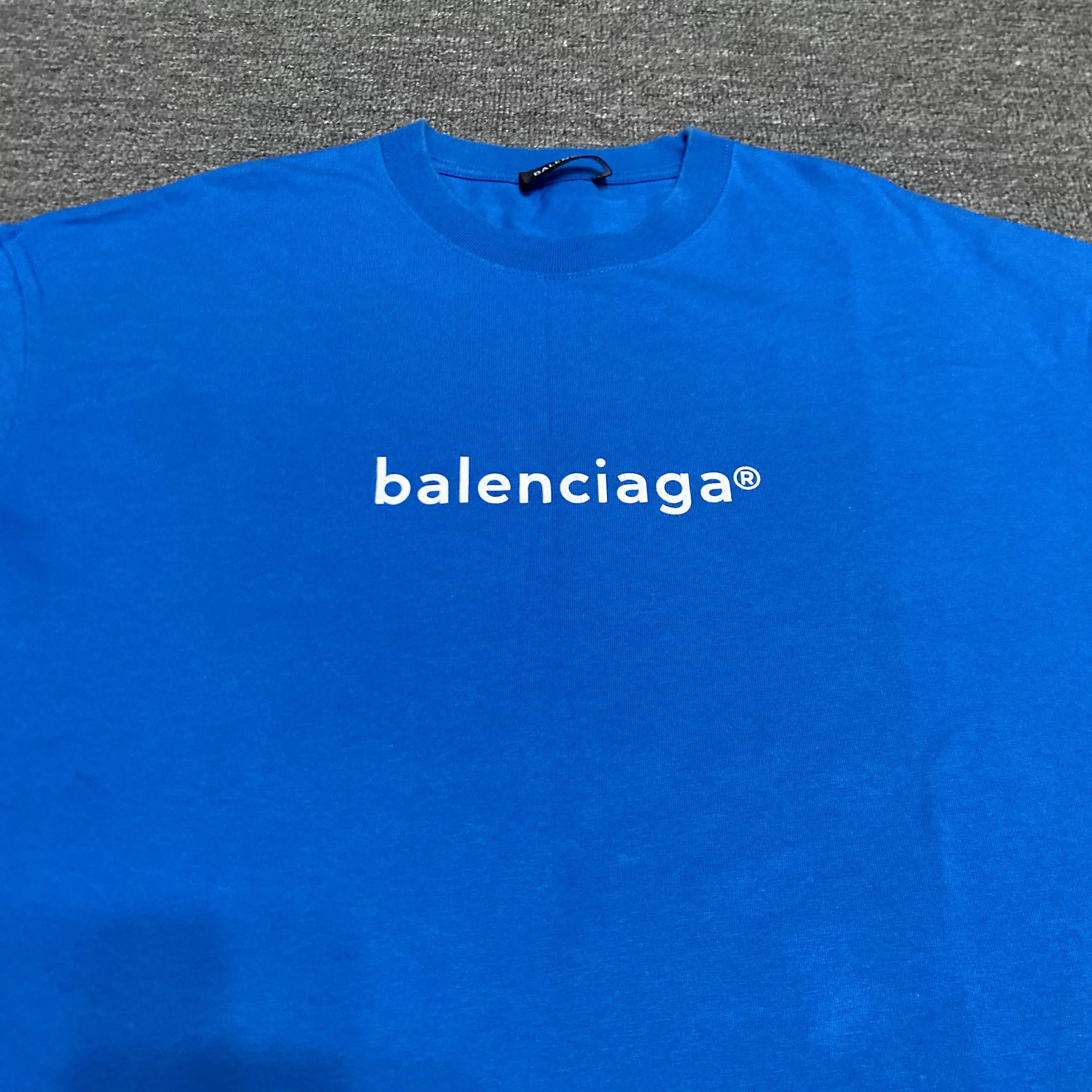 Balenciaga Balenciaga Email Logo Short Sleeve Size US XL / EU 56 / 4 - 4 Thumbnail