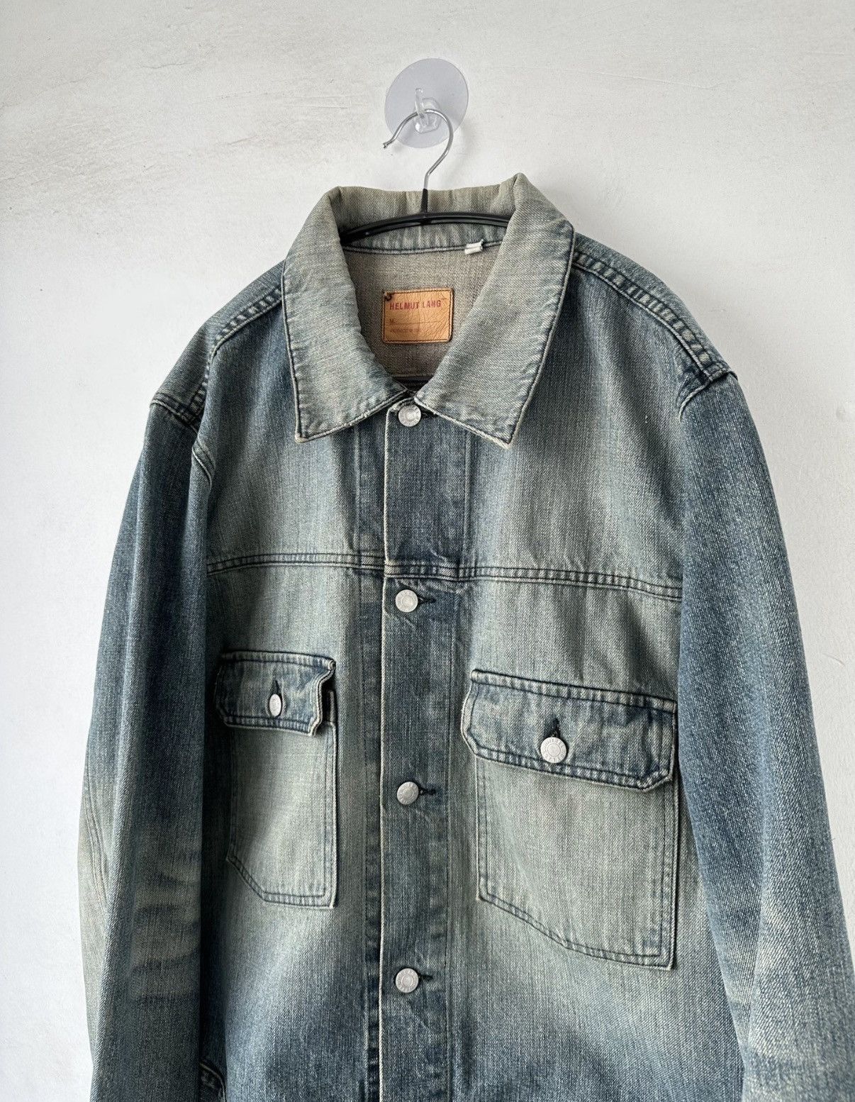 Helmut Lang helmut land type-2 denim jacket 1996 Size US L / EU 52-54 / 3 - 2 Thumbnail