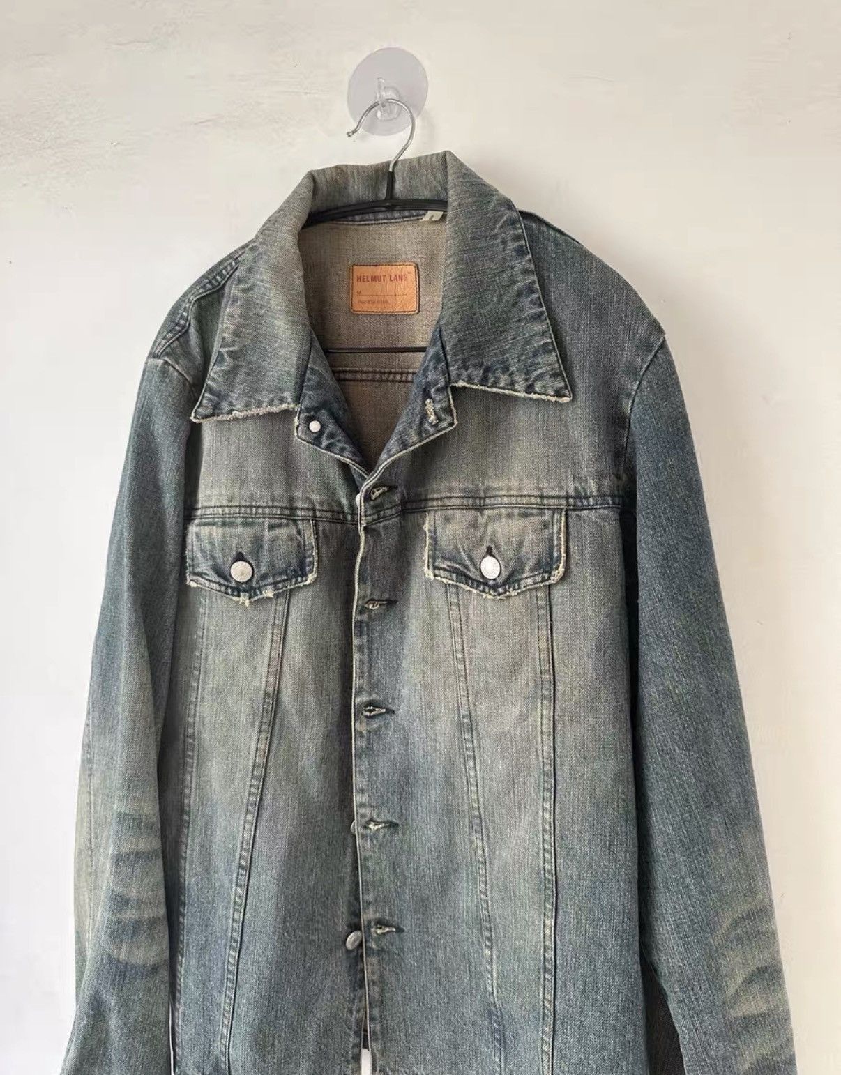 Helmut Lang Blue Denim Jacket - Size M Size US M / EU 48-50 / 2 - 2 Thumbnail