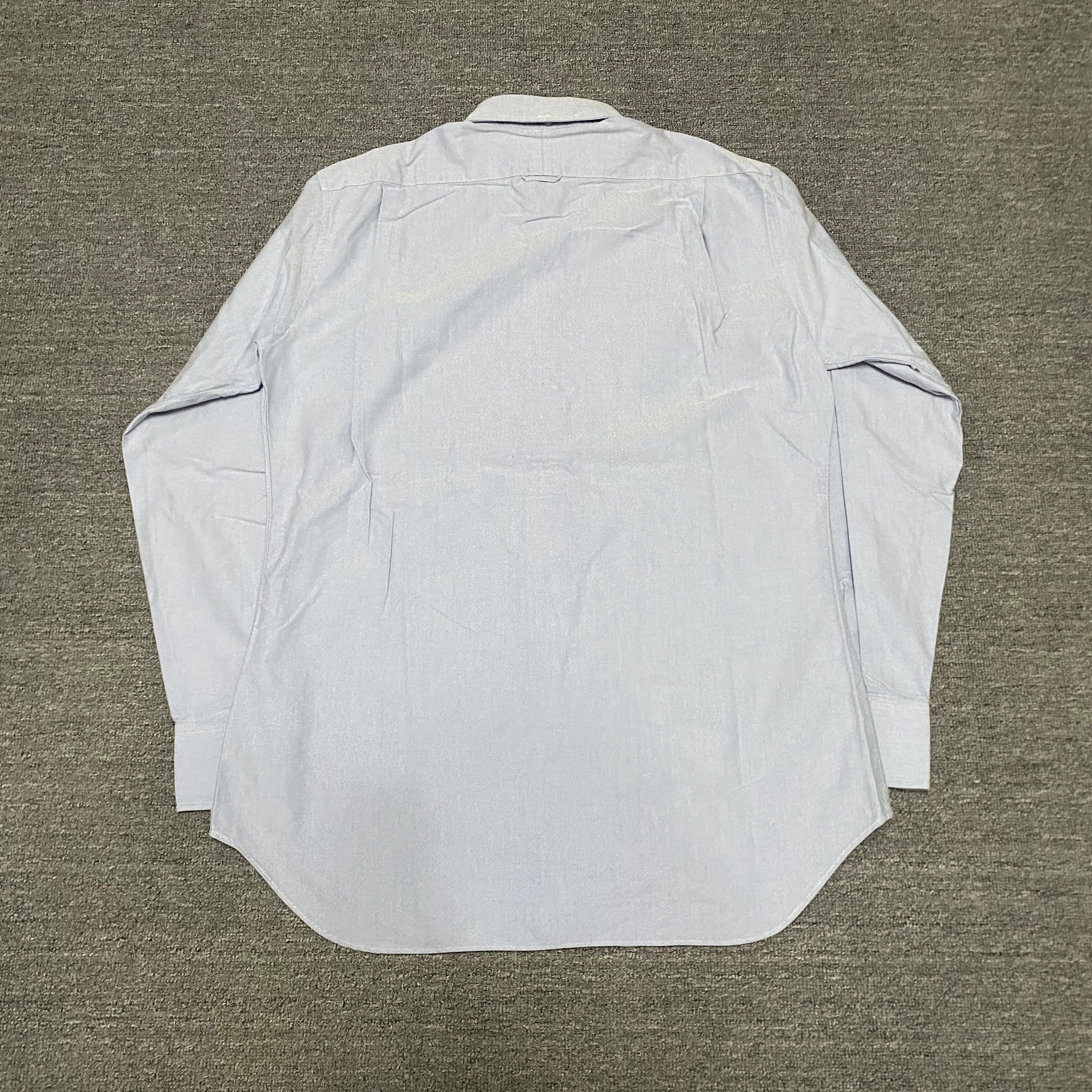 Thom Browne Thom Browne Striped Oxford Poplin Shirt Size US XXL / EU 58 / 5 - 3 Thumbnail