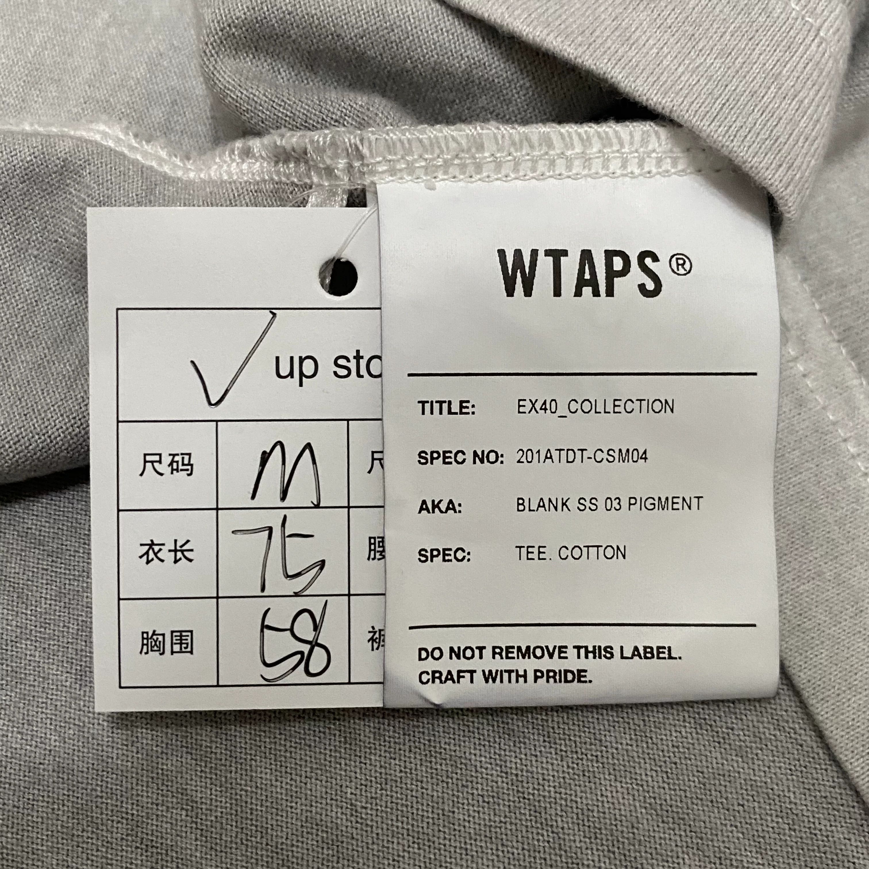 Wtaps WTAPS 20SS BLANK Washed Pocket Tee Size US M / EU 48-50 / 2 - 5 Thumbnail