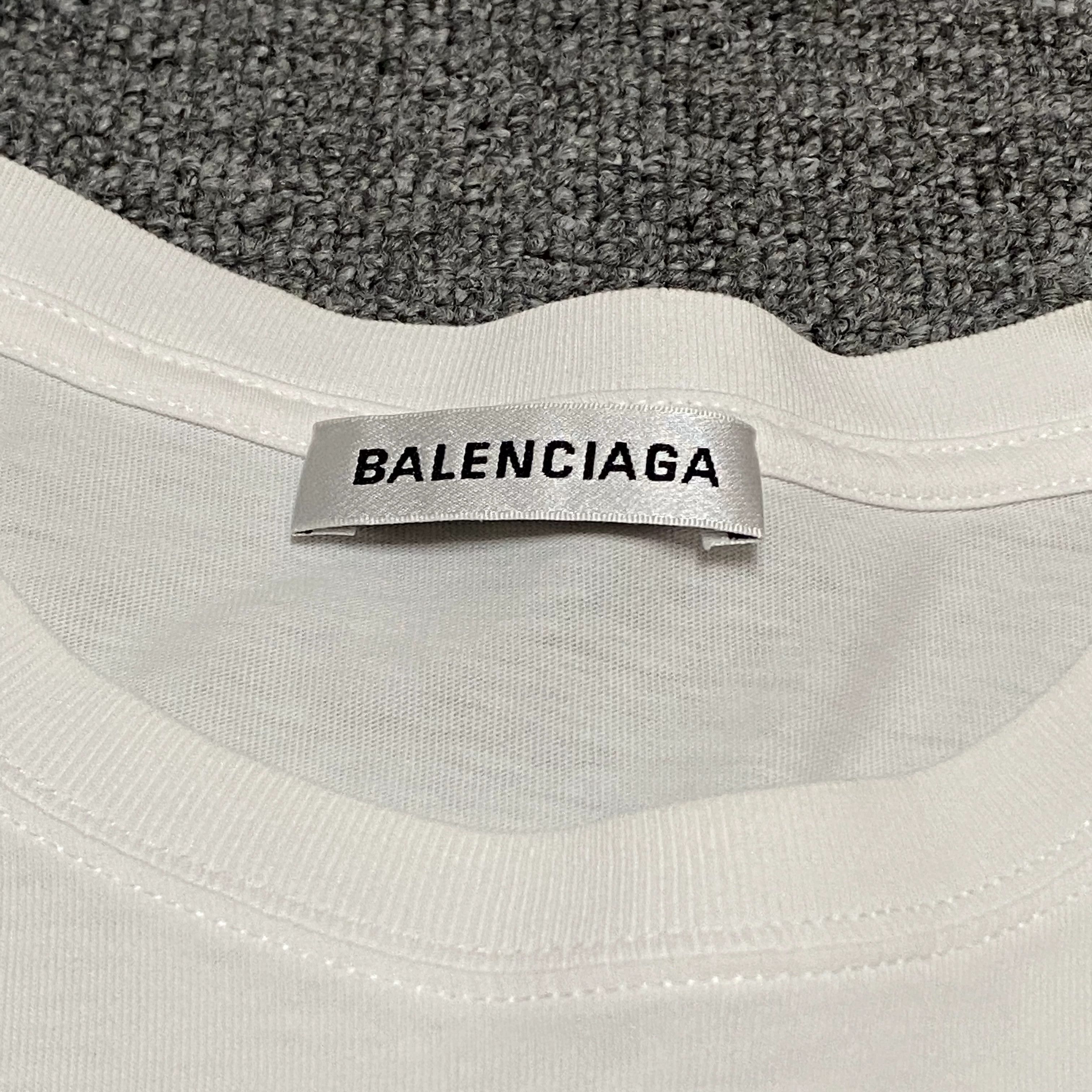 Balenciaga Balenciaga Small Logo Short Sleeve Size US S / EU 44-46 / 1 - 4 Thumbnail