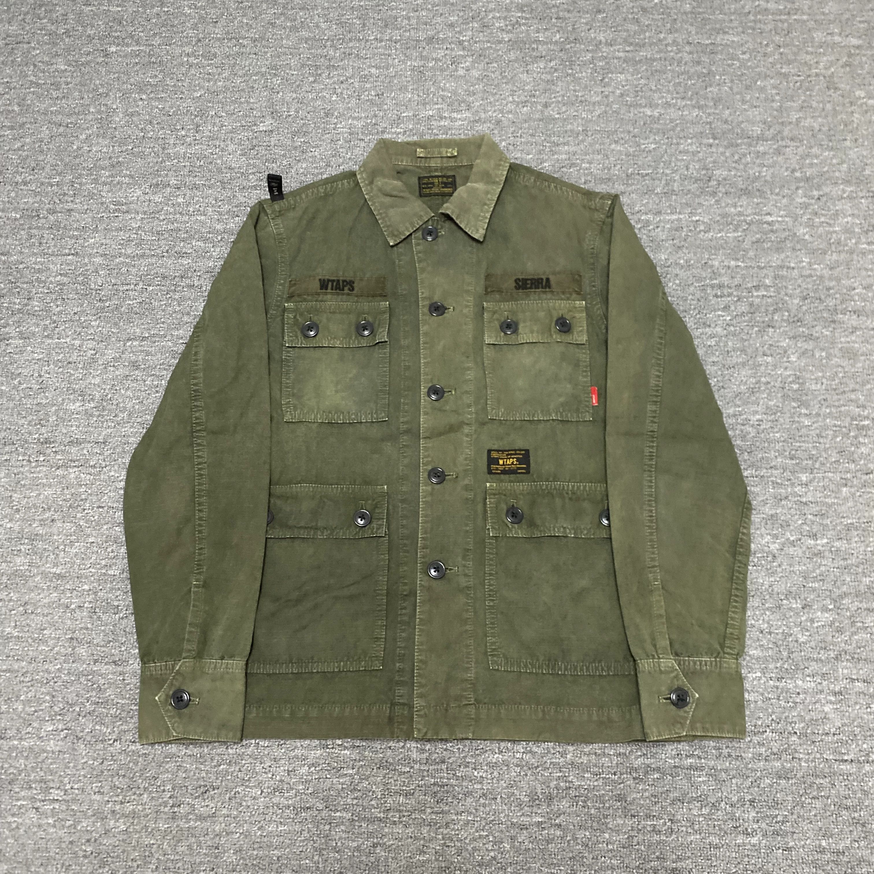 Wtaps WTAPS 13SS JUNGLE Bone Washed Batik Shirt Size US M / EU 48-50 / 2 - 2 Thumbnail