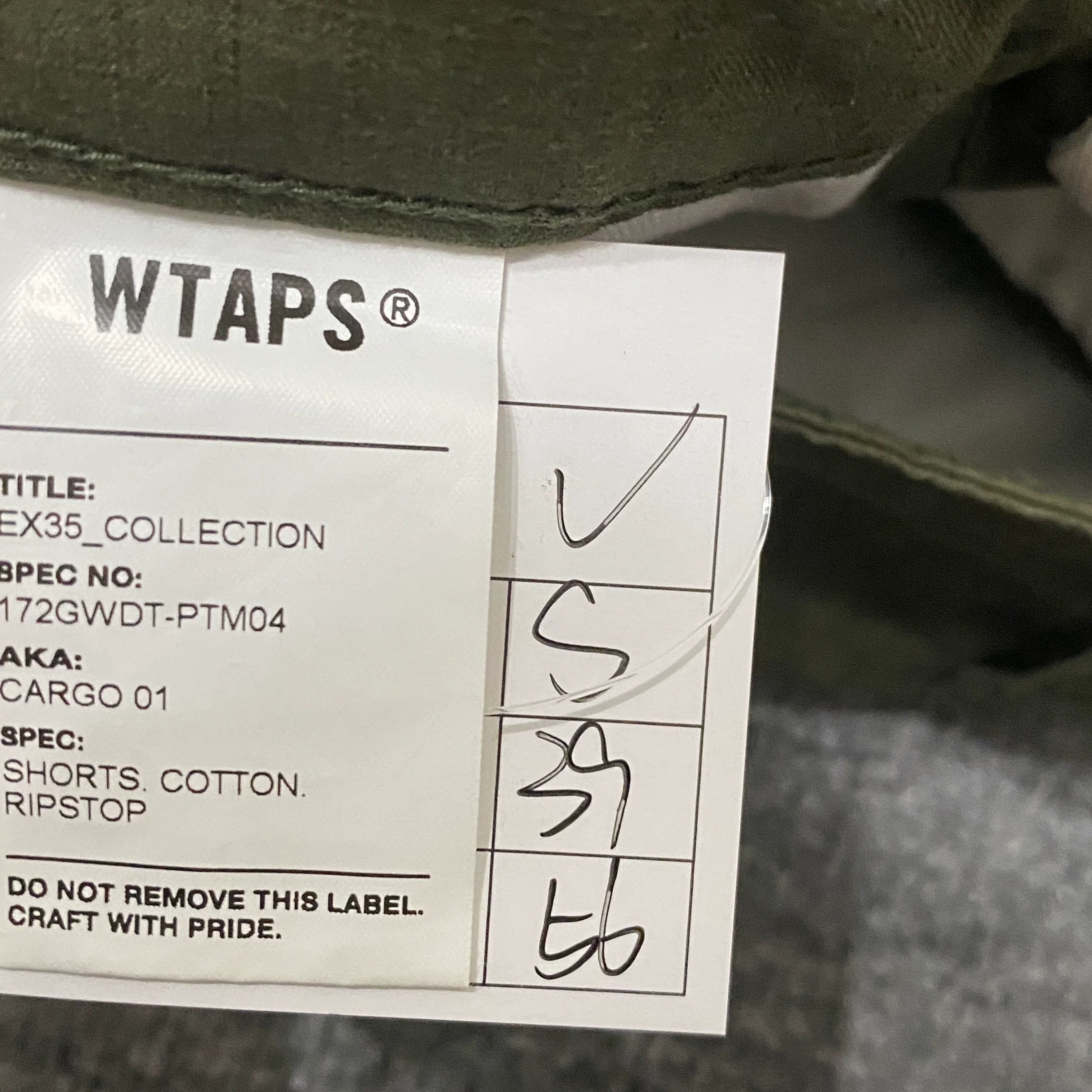 Wtaps WTAPS 17AW Washed Cargo Shorts Size US 26 / EU 42 - 4 Thumbnail