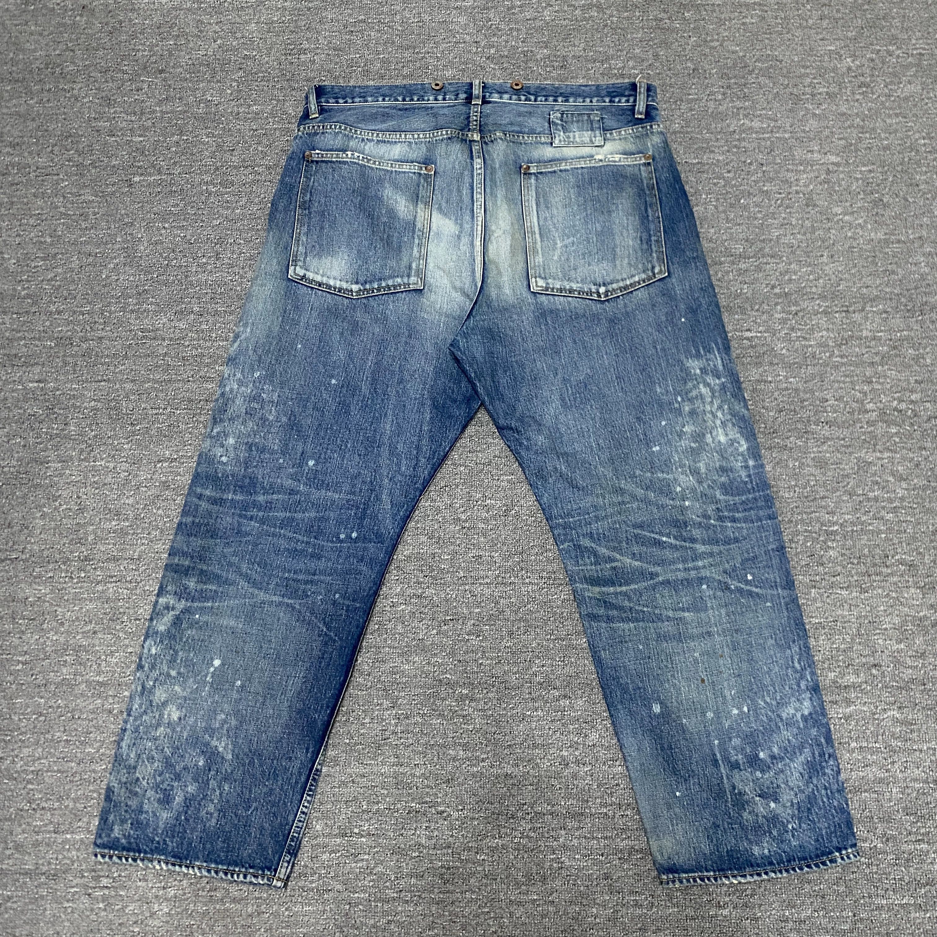 Madness MADNESS 23AW Japan Snow Wash Jeans Size US 38 / EU 54 - 2 Thumbnail