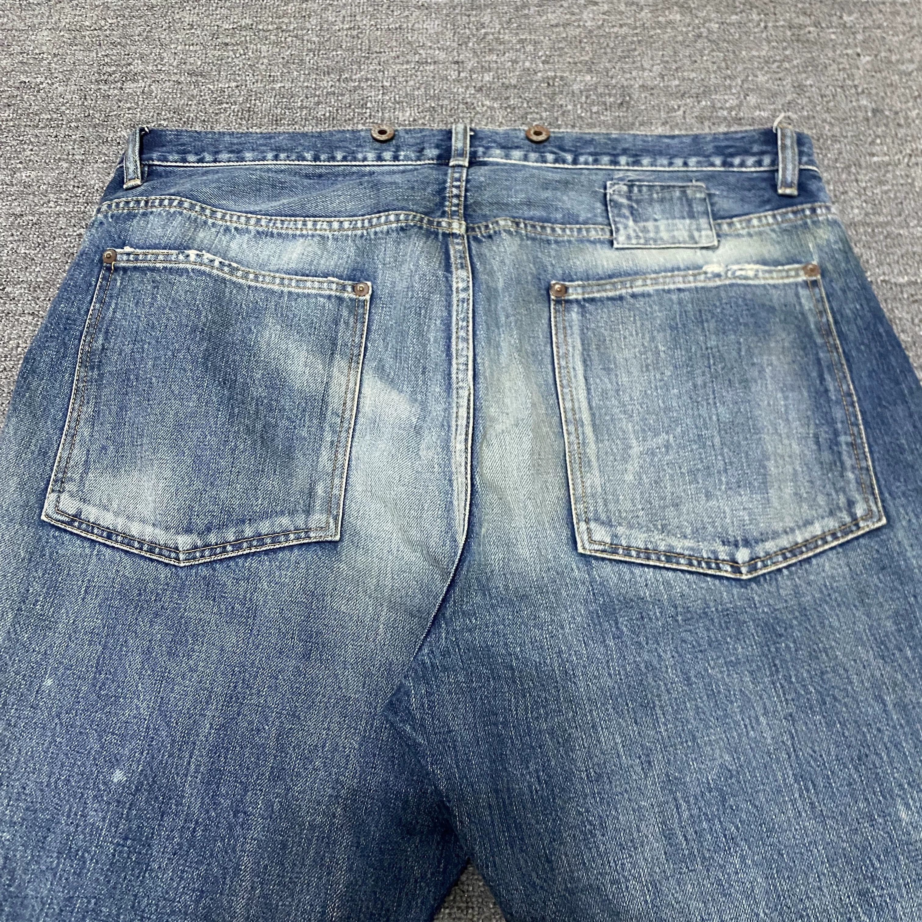 Madness MADNESS 23AW Japan Snow Wash Jeans Size US 38 / EU 54 - 3 Thumbnail