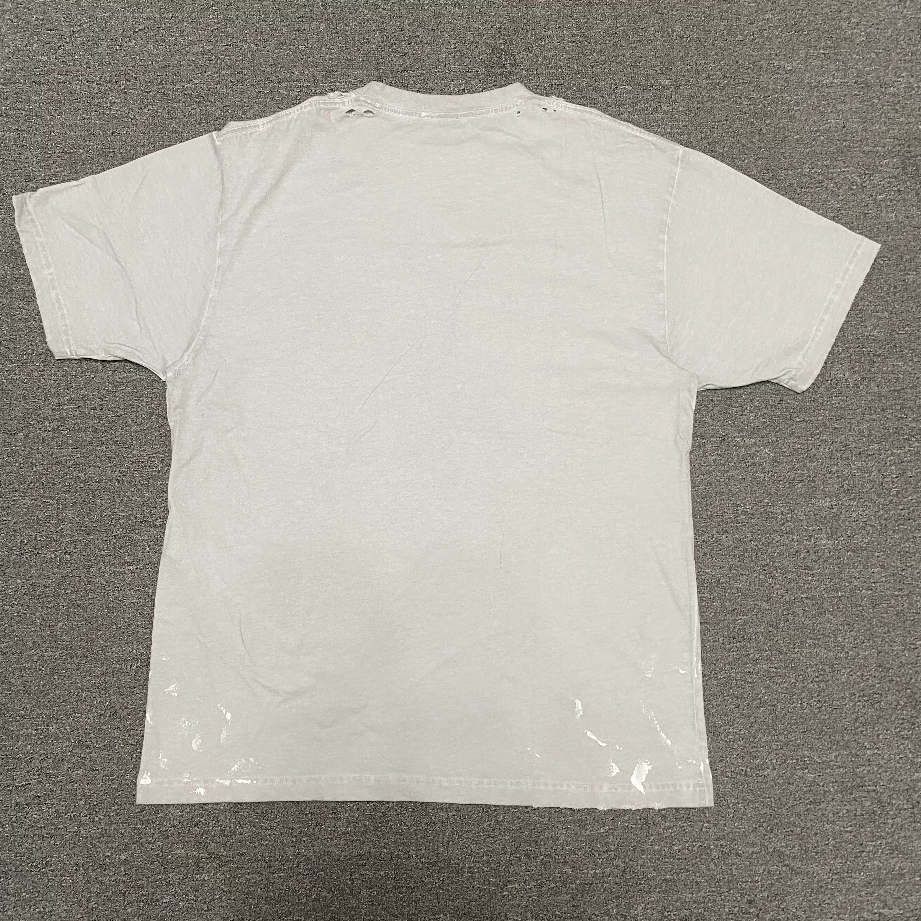 Balenciaga Balenciaga Splatter Distressed Short Sleeve Size US S / EU 44-46 / 1 - 3 Thumbnail