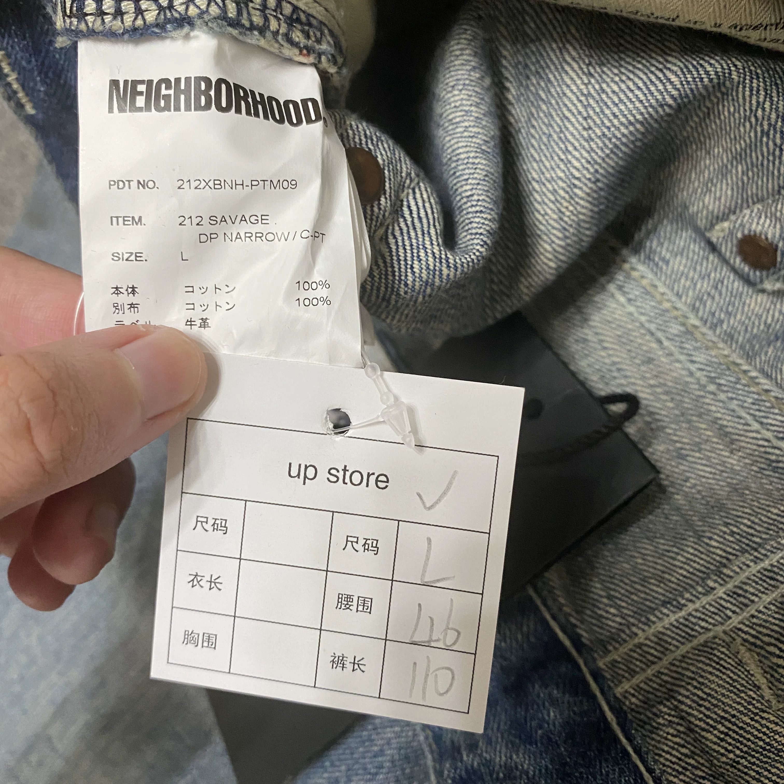 Neighborhood NEIGHBORHOOD 21AW Distressed Denim Size US 36 / EU 52 - 5 Thumbnail