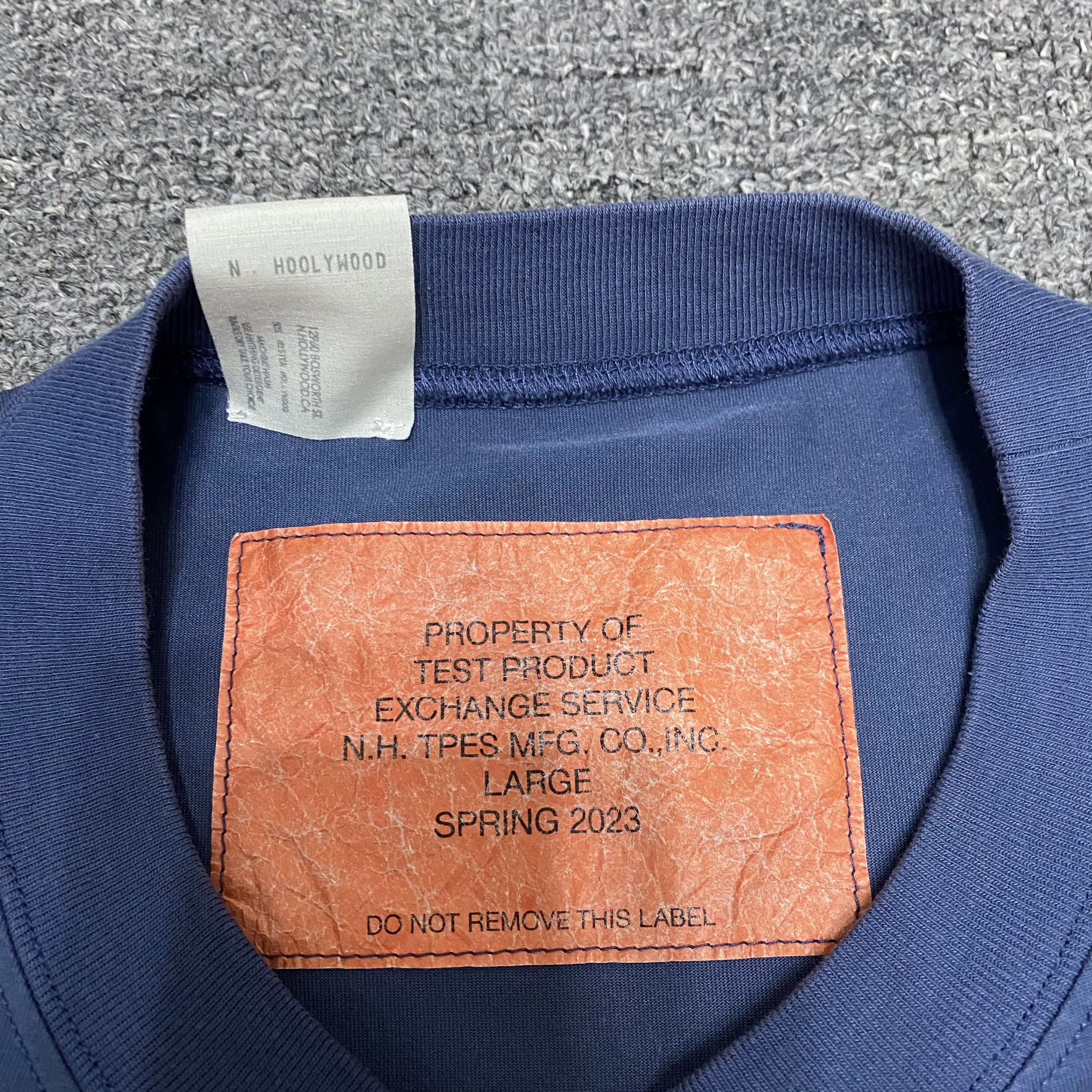 N.Hoolywood N.HOOLYWOOD 23SS Military Shoulder Patch Tee Size US XXS / EU 40 - 4 Thumbnail