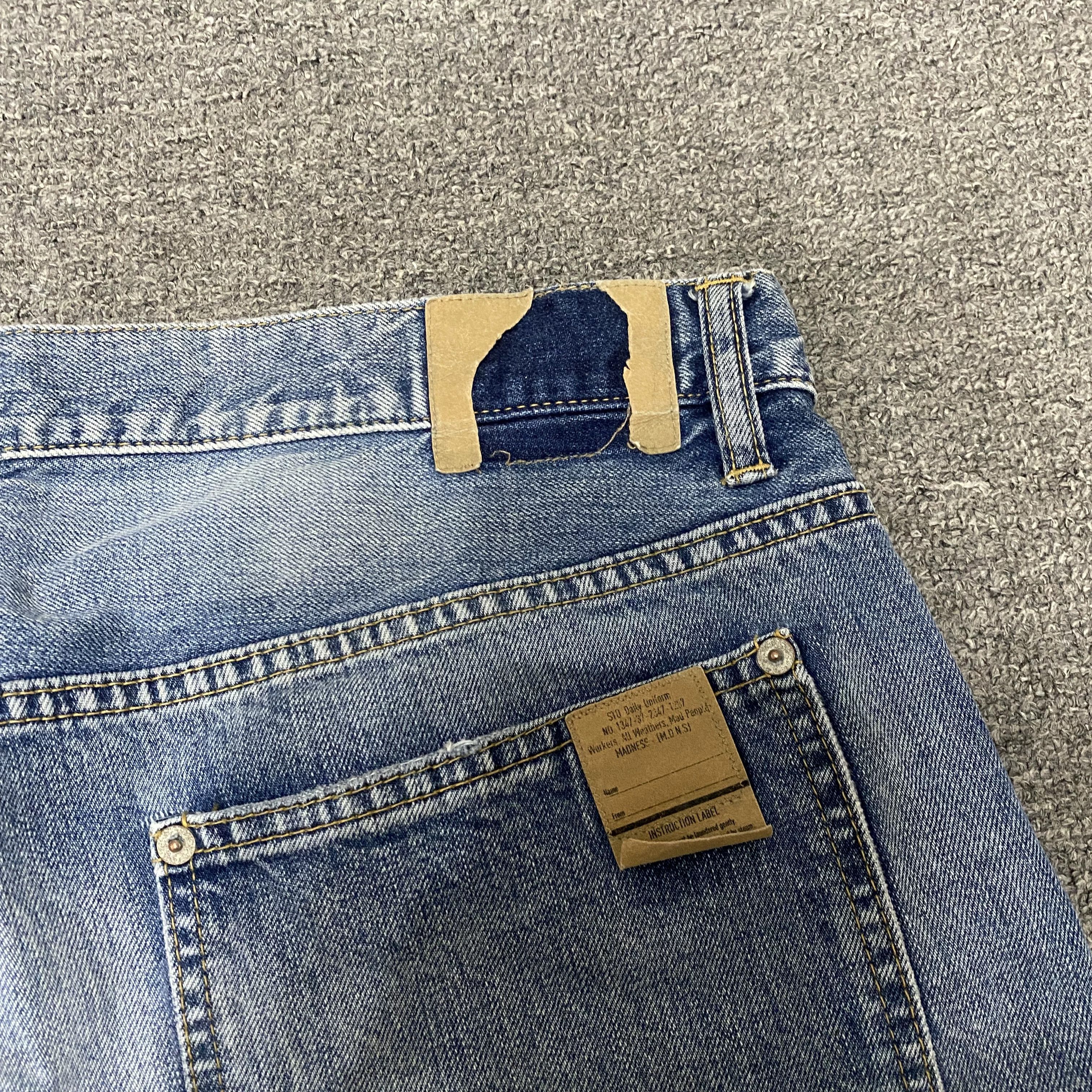 Madness MADNESS 22SS Japan Double Knife-Cut Jeans Size US 36 / EU 52 - 5 Thumbnail