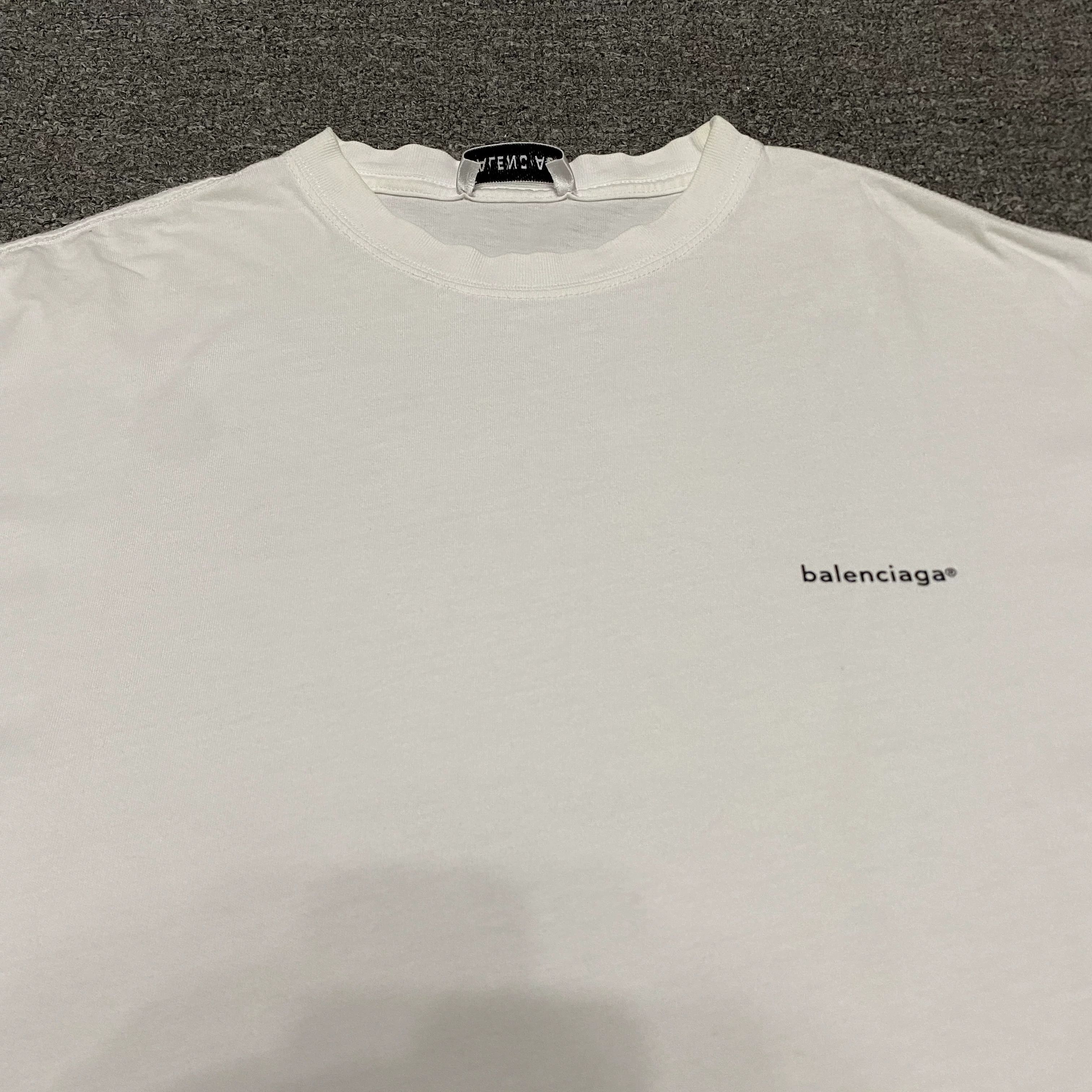 Balenciaga BALENCIAGA Small Logo Short-Sleeve Size US XS / EU 42 / 0 - 3 Thumbnail