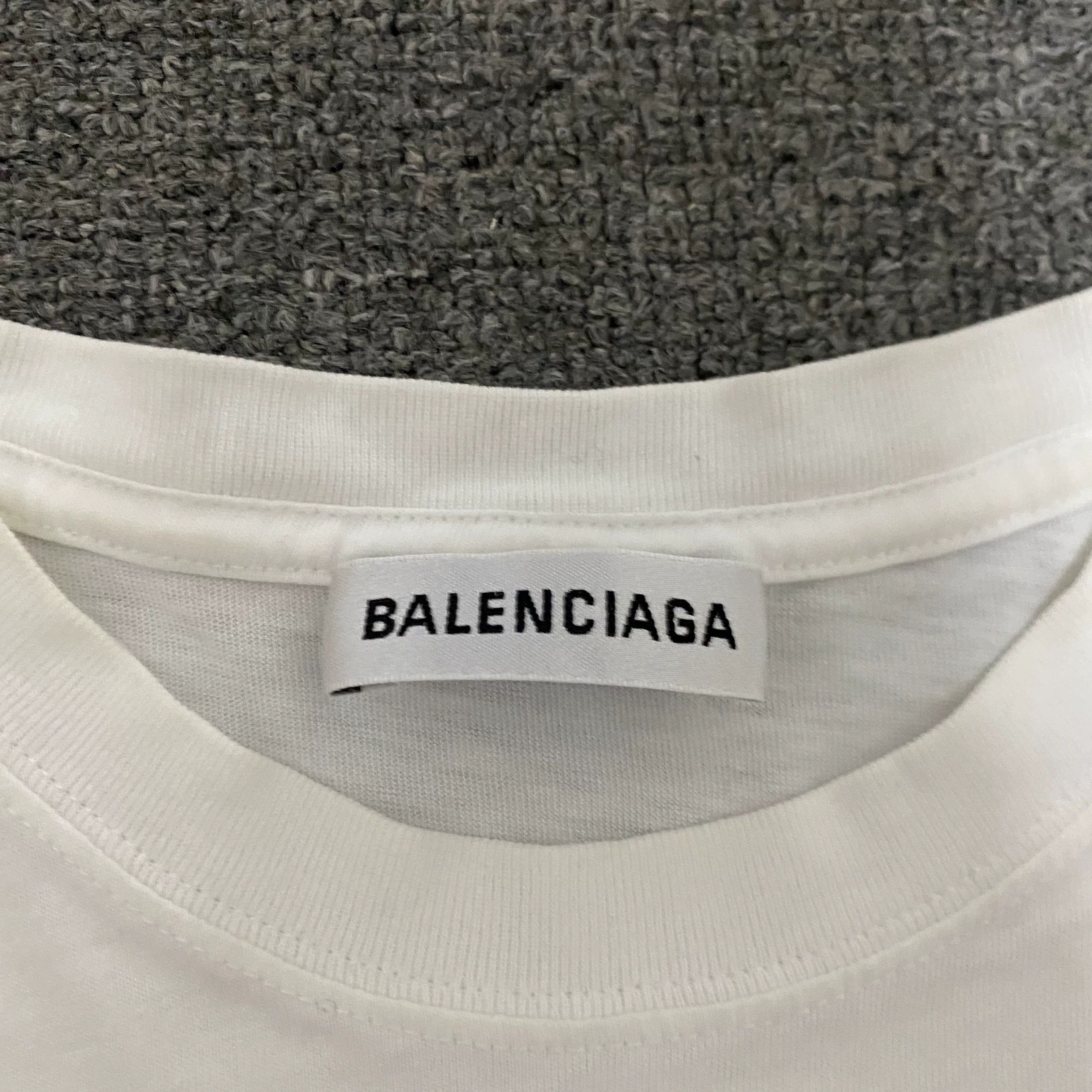 Balenciaga BALENCIAGA Small Logo Short-Sleeve Size US XS / EU 42 / 0 - 4 Thumbnail