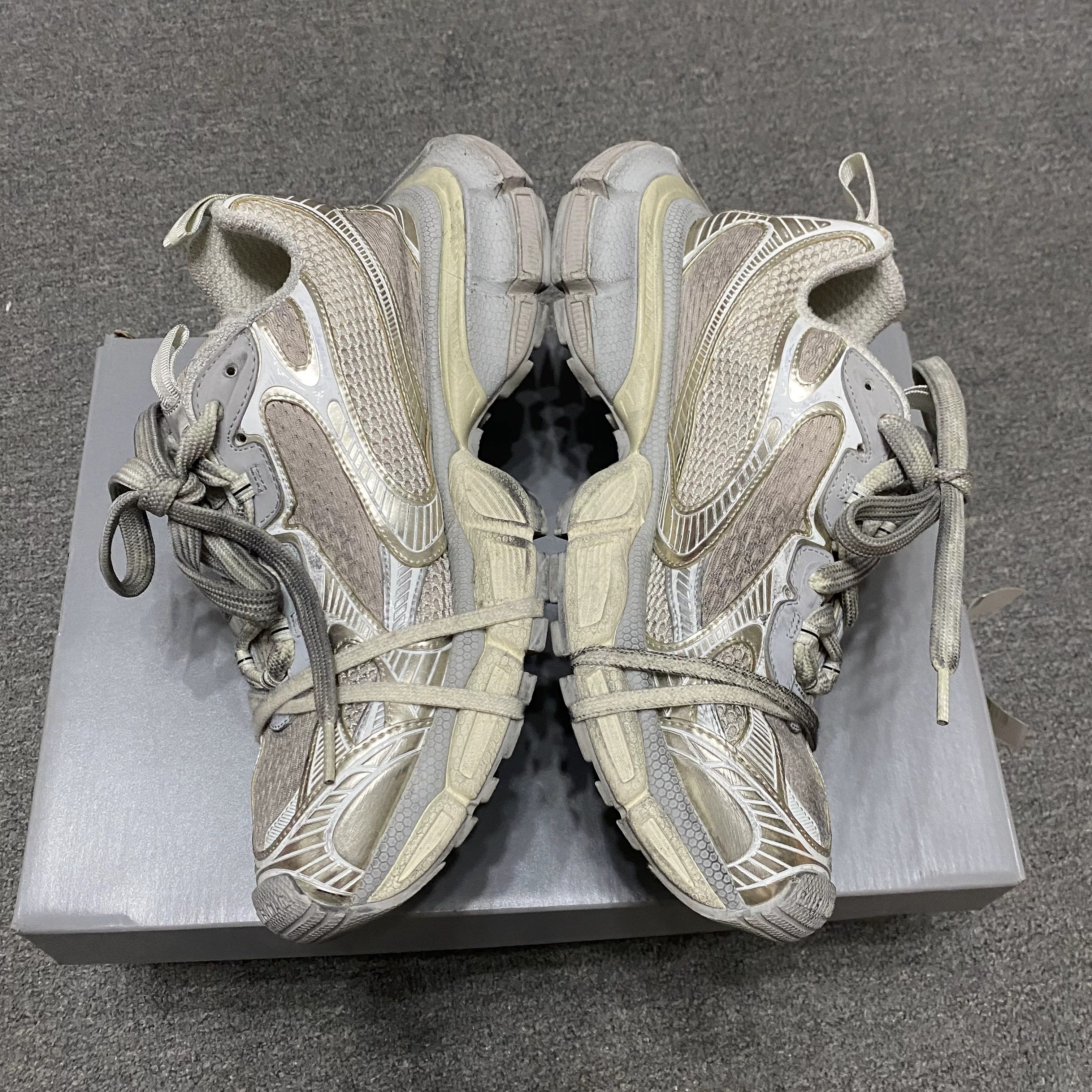 Balenciaga Balenciaga 3XL Distressed Dad Shoes Size US 10 / EU 43 - 5 Thumbnail