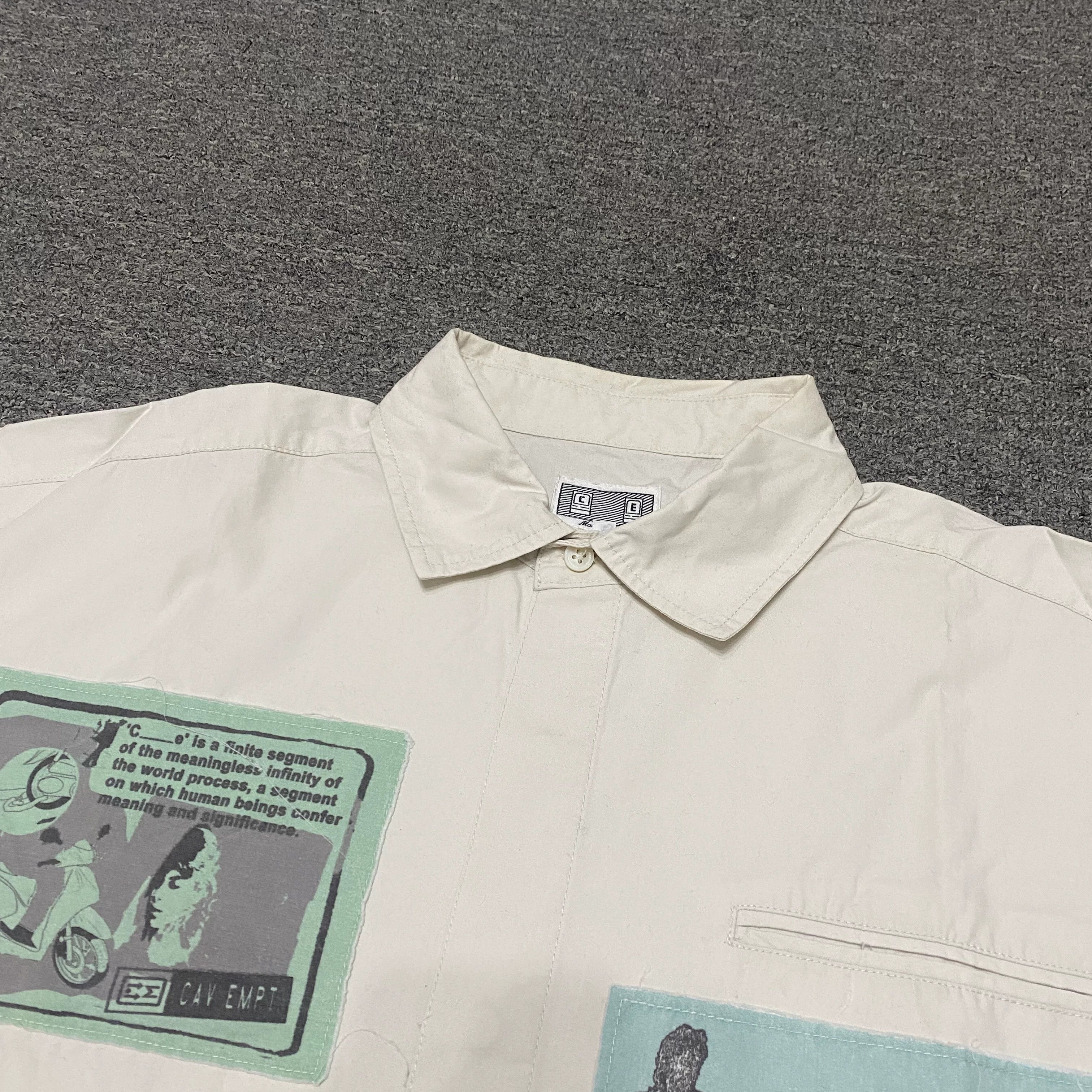 Cav Empt CAVEMPT 18AW Patch Shirt Size US L / EU 52-54 / 3 - 4 Thumbnail