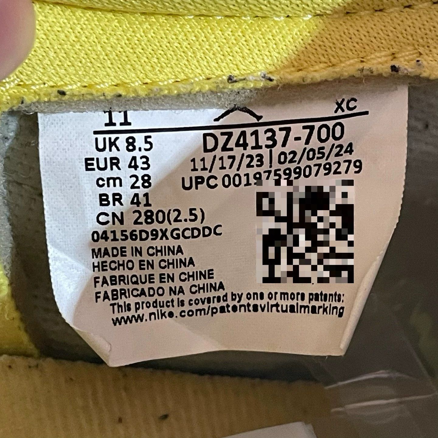 Nike Nike Yellow Lowtop Sneakers 43 Men Size US 10 / EU 43 - 7 Thumbnail