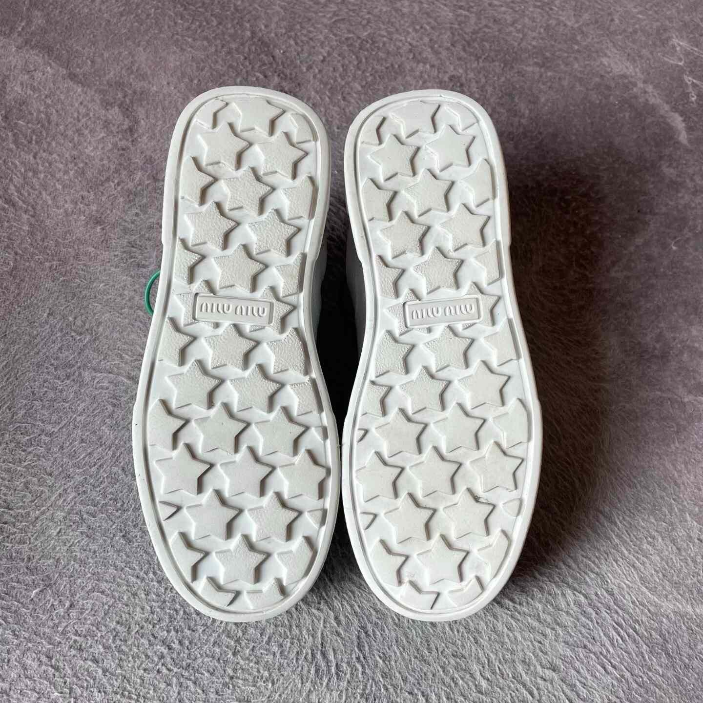 Miu Miu White Designer Casual Streetwear Size US 5 / EU 37 - 4 Thumbnail