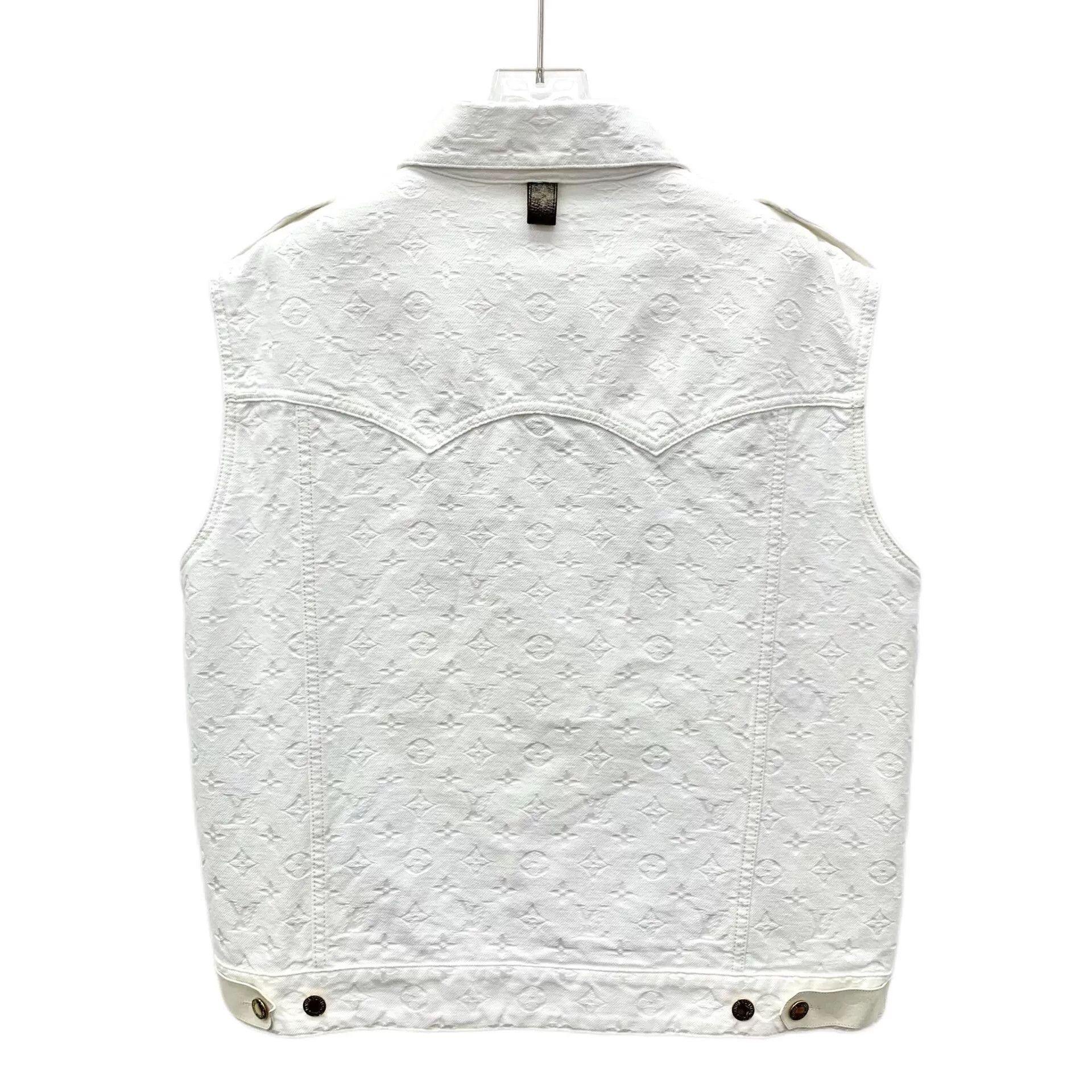 Louis Vuitton Louis Vuitton White Vest S Women Size S / US 4 / IT 40 - 2 Thumbnail