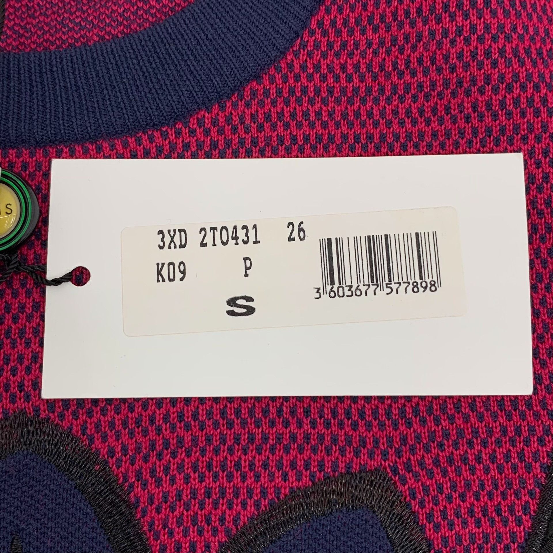 Kenzo Kenzo Retro Embroidered Pink Sweater S Women Size S / US 4 / IT 40 - 7 Thumbnail