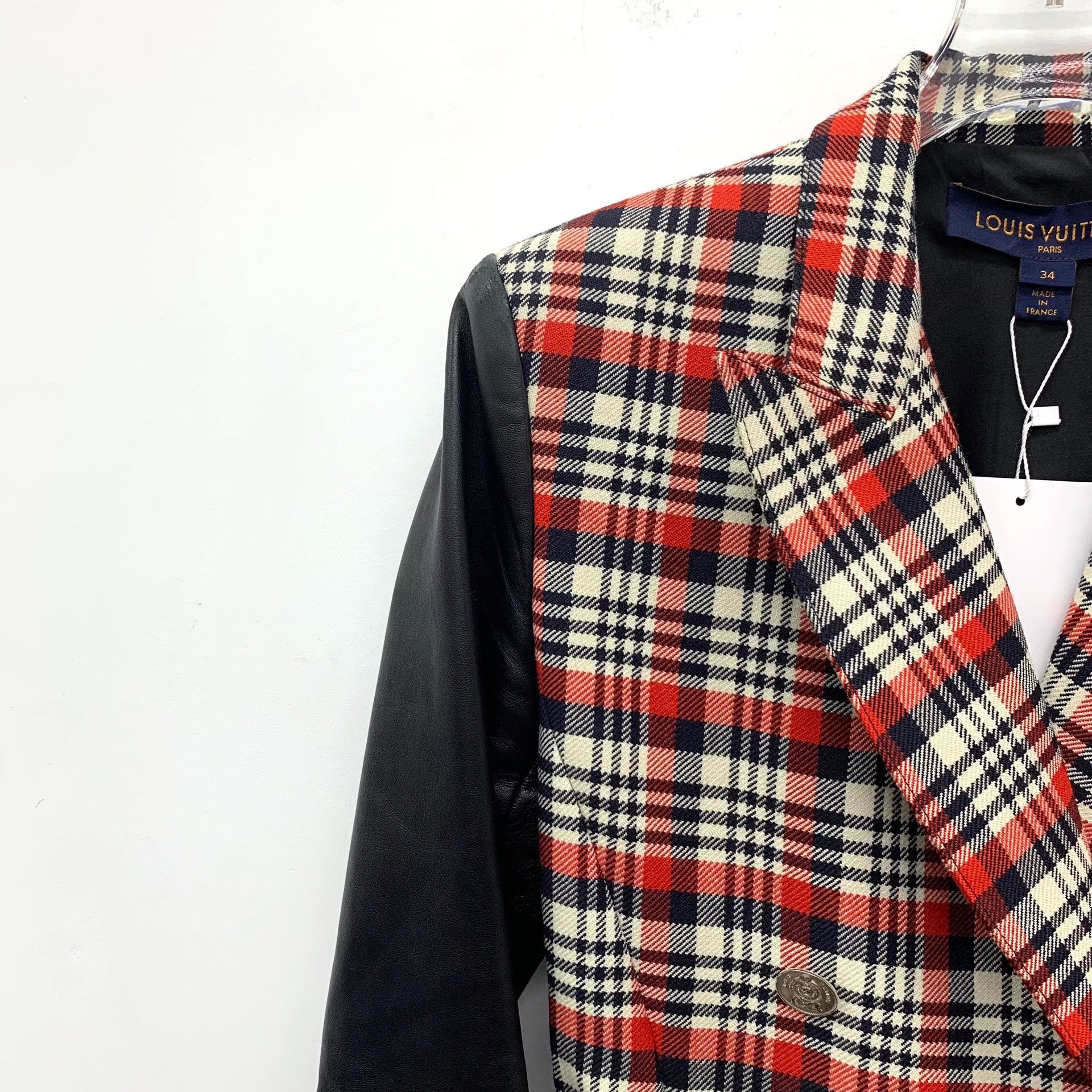 Louis Vuitton Louis Vuitton Plaid Multi Jacket XXS Women Size XXS / US 00 / IT 34 - 3 Thumbnail