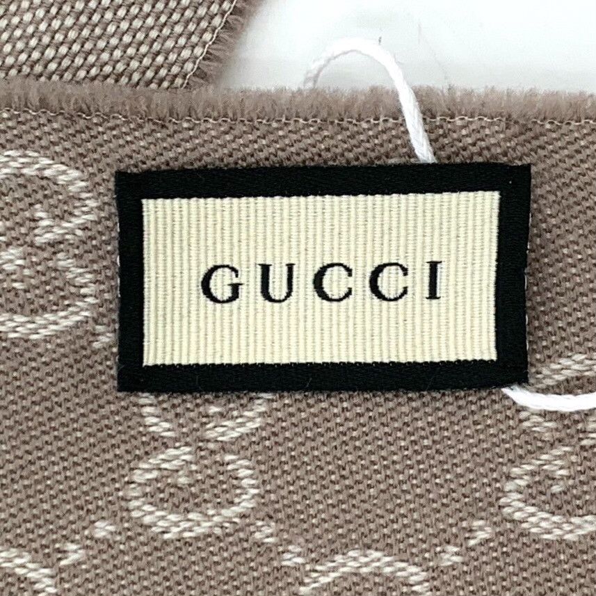 Gucci Gucci Retro Brown Scarf 38 Men Size ONE SIZE - 8 Thumbnail