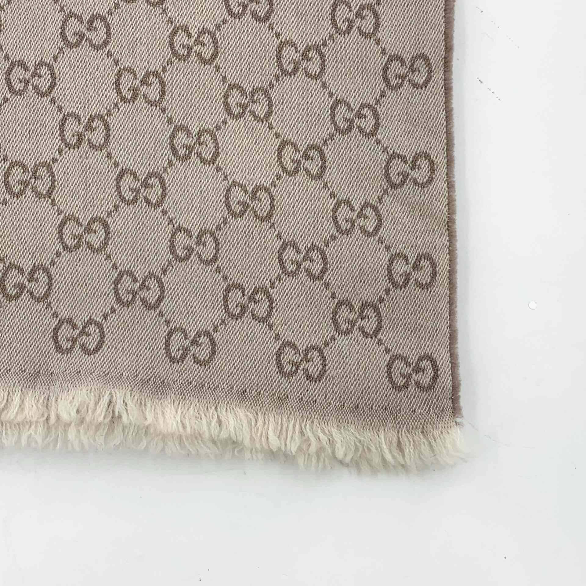 Gucci Gucci Retro Brown Scarf 38 Men Size ONE SIZE - 4 Thumbnail