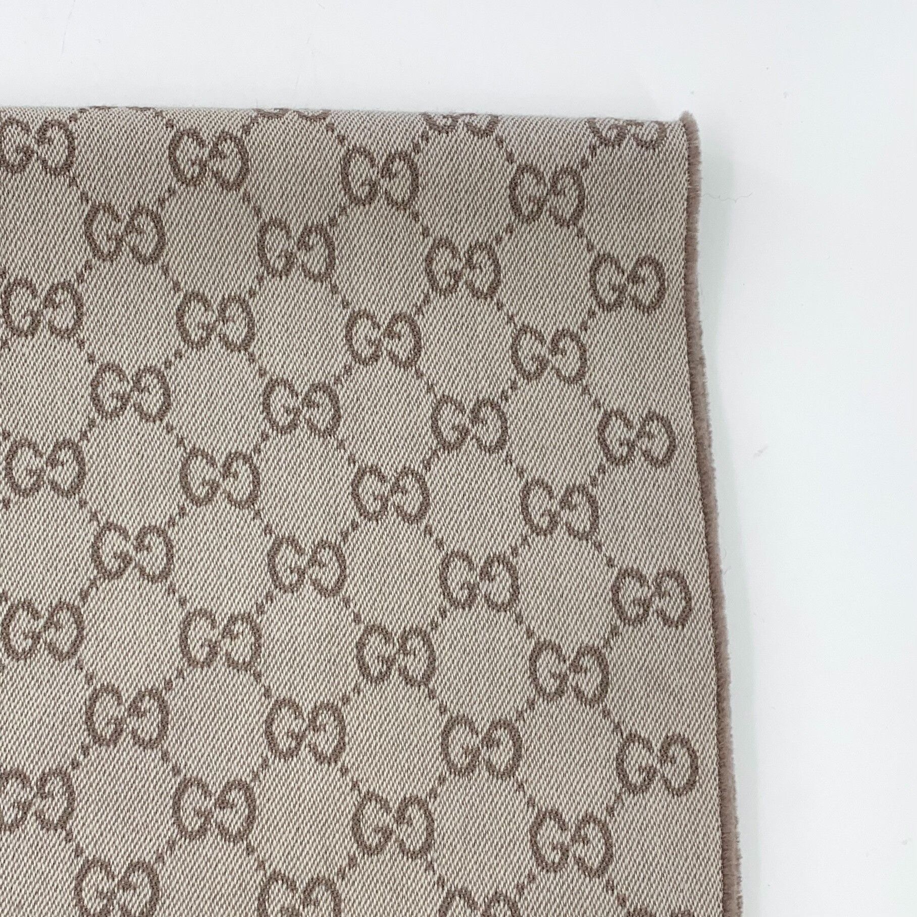 Gucci Gucci Retro Brown Scarf 38 Men Size ONE SIZE - 3 Thumbnail