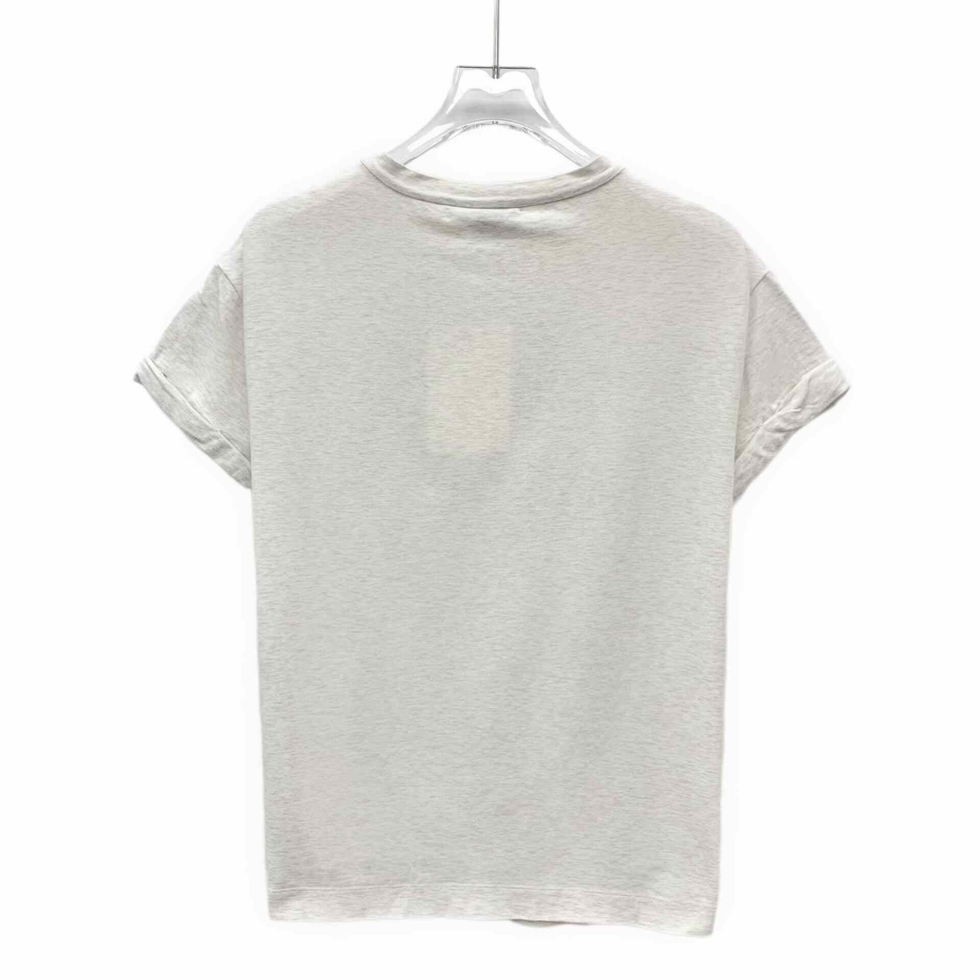 Miu Miu Miu Miu White T-Shirt XS Women Size XS / US 0-2 / IT 36-38 - 2 Thumbnail