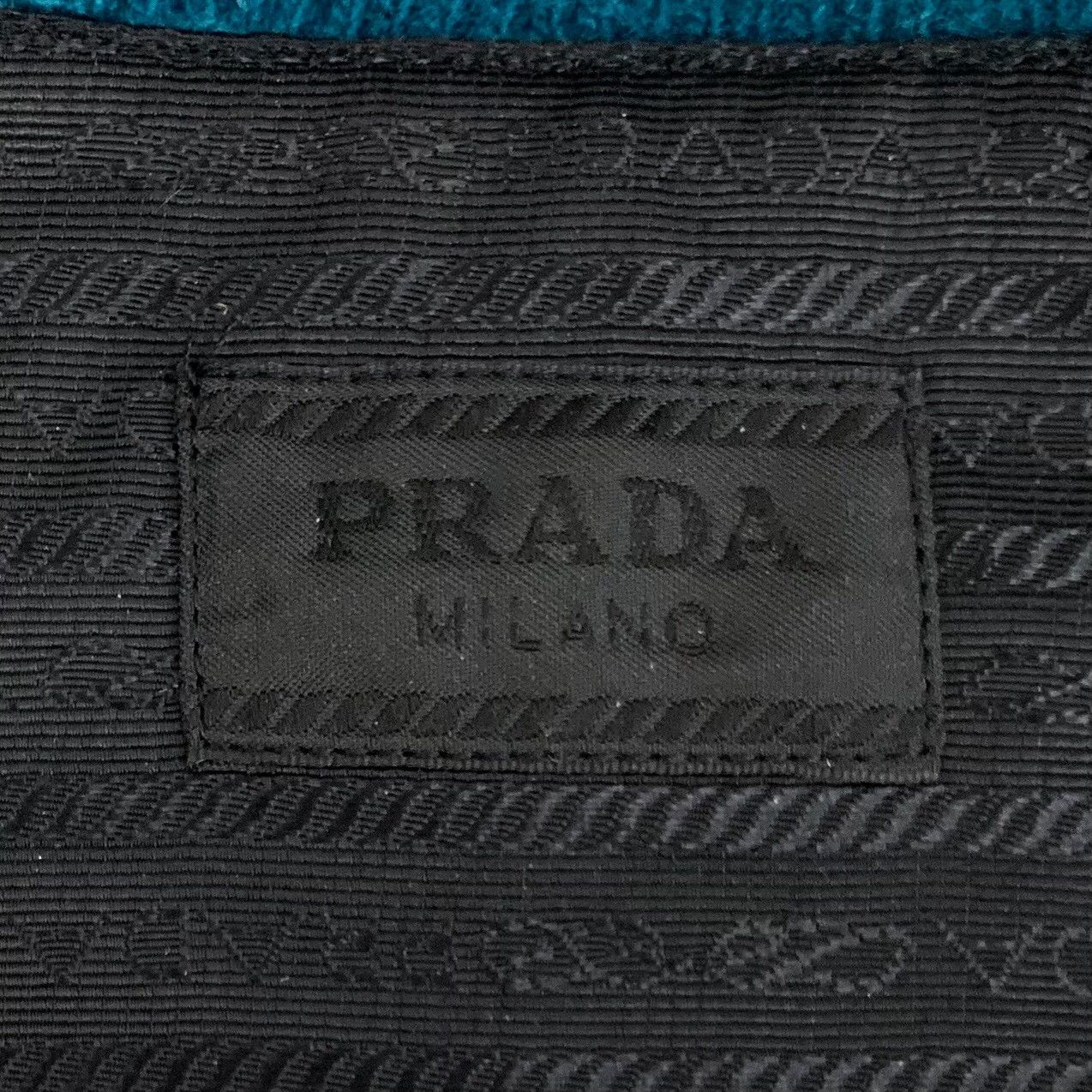 Prada Prada Wool Blue Hoodie L Men Size US L / EU 52-54 / 3 - 6 Thumbnail