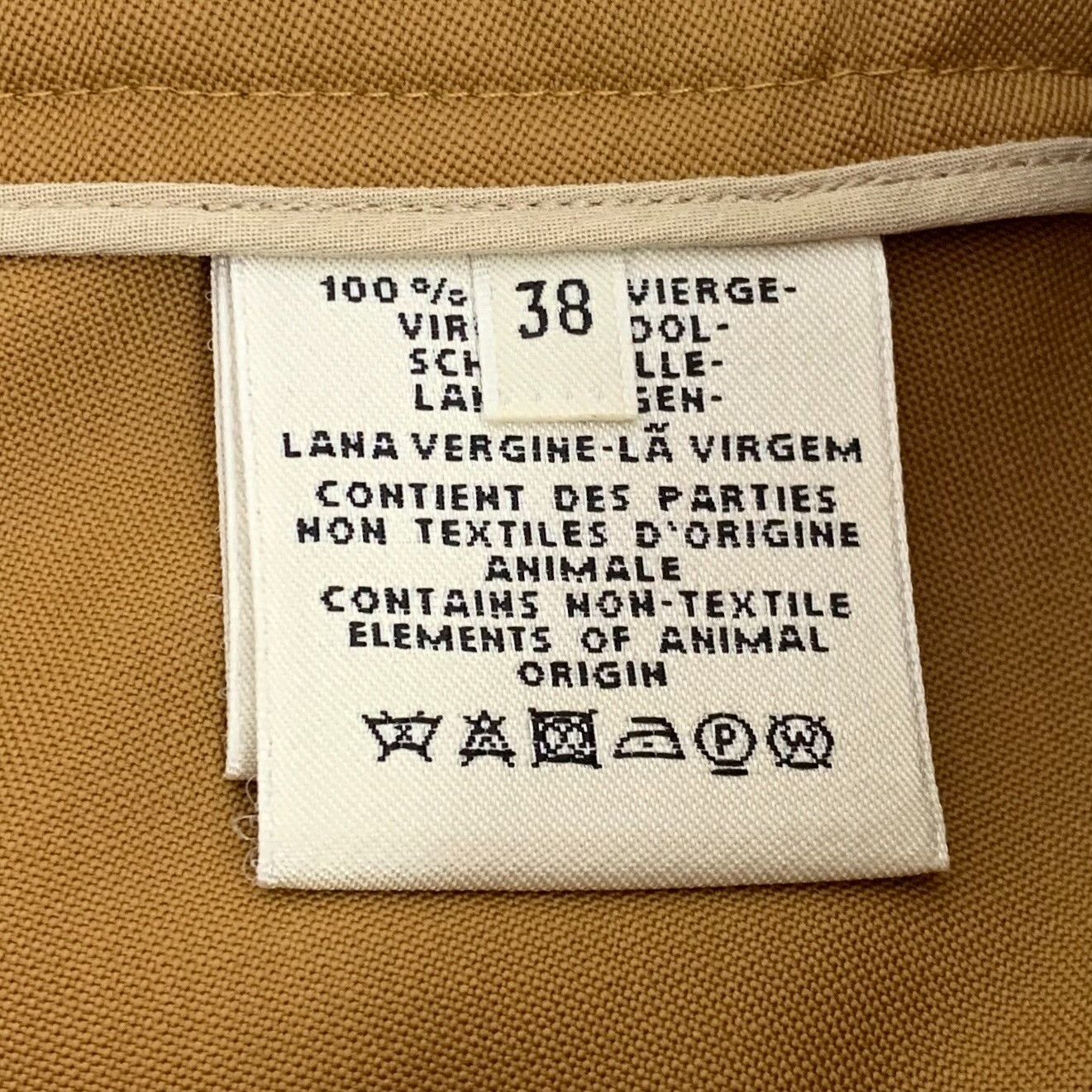 Hermes Hermes Retro Wool Brown Pants 38 Women Size 38" / US 16 / IT 52 - 6 Thumbnail